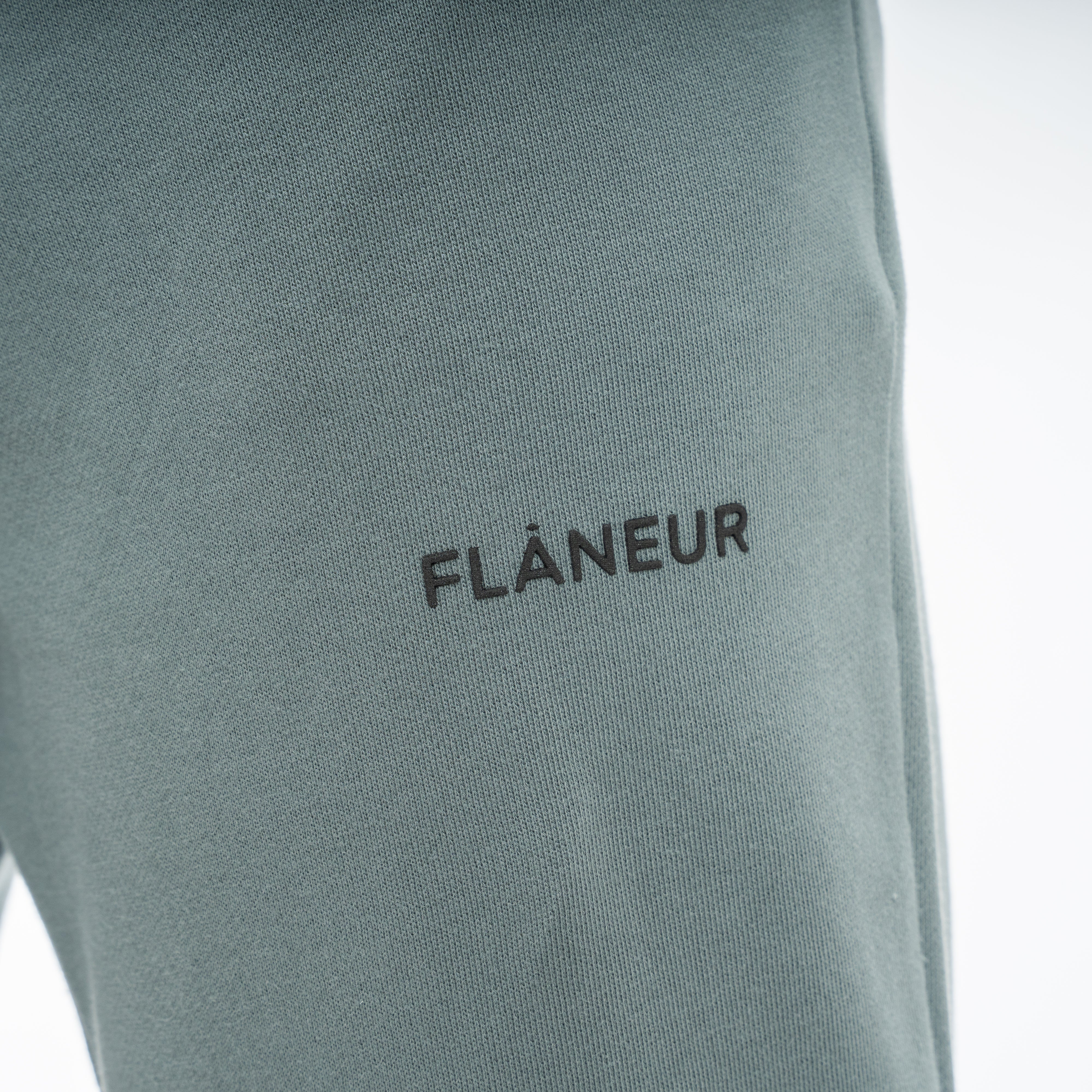 Flaneur Joggingbroek Groen | Logo Sweatpants