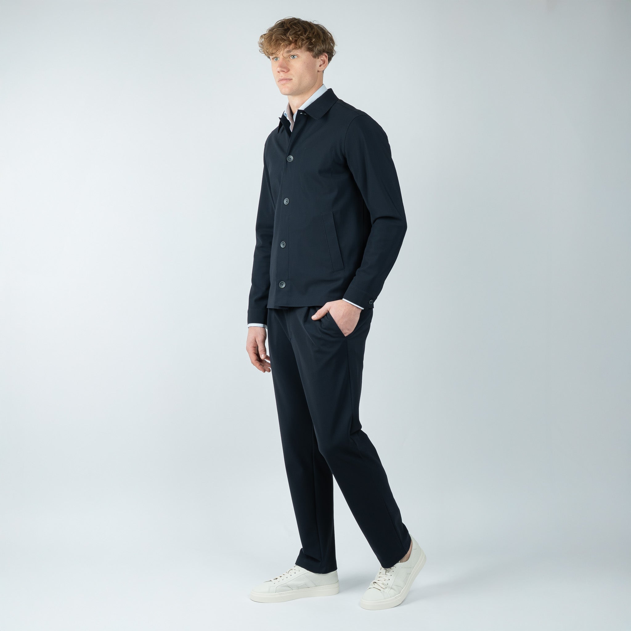 Herno Pantalon Blauw