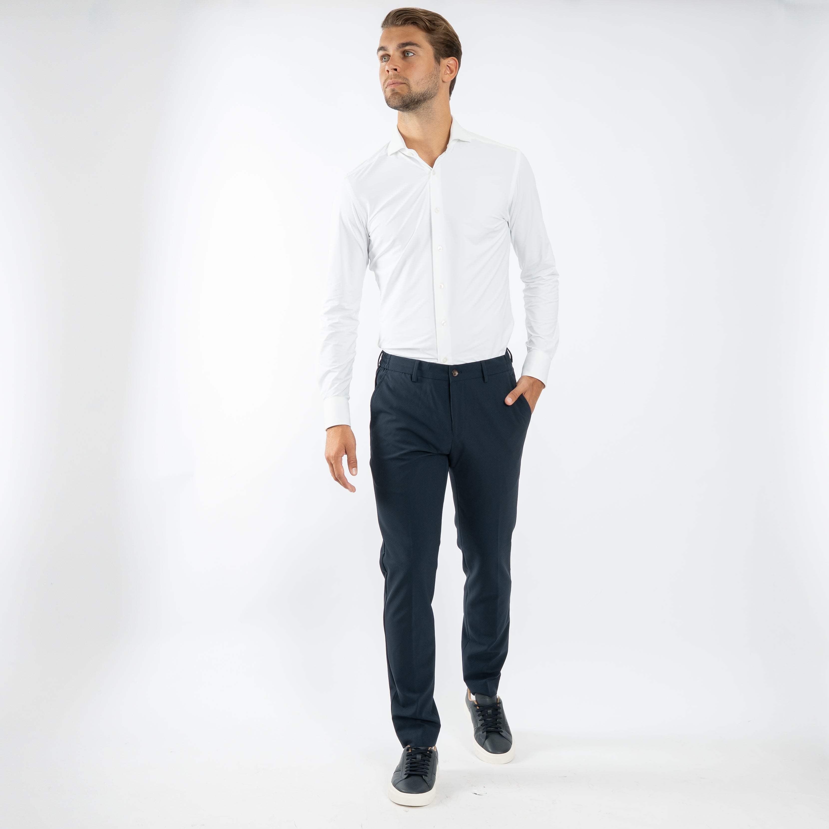 SEVEN DIALS Chino Donkerblauw | Mayson