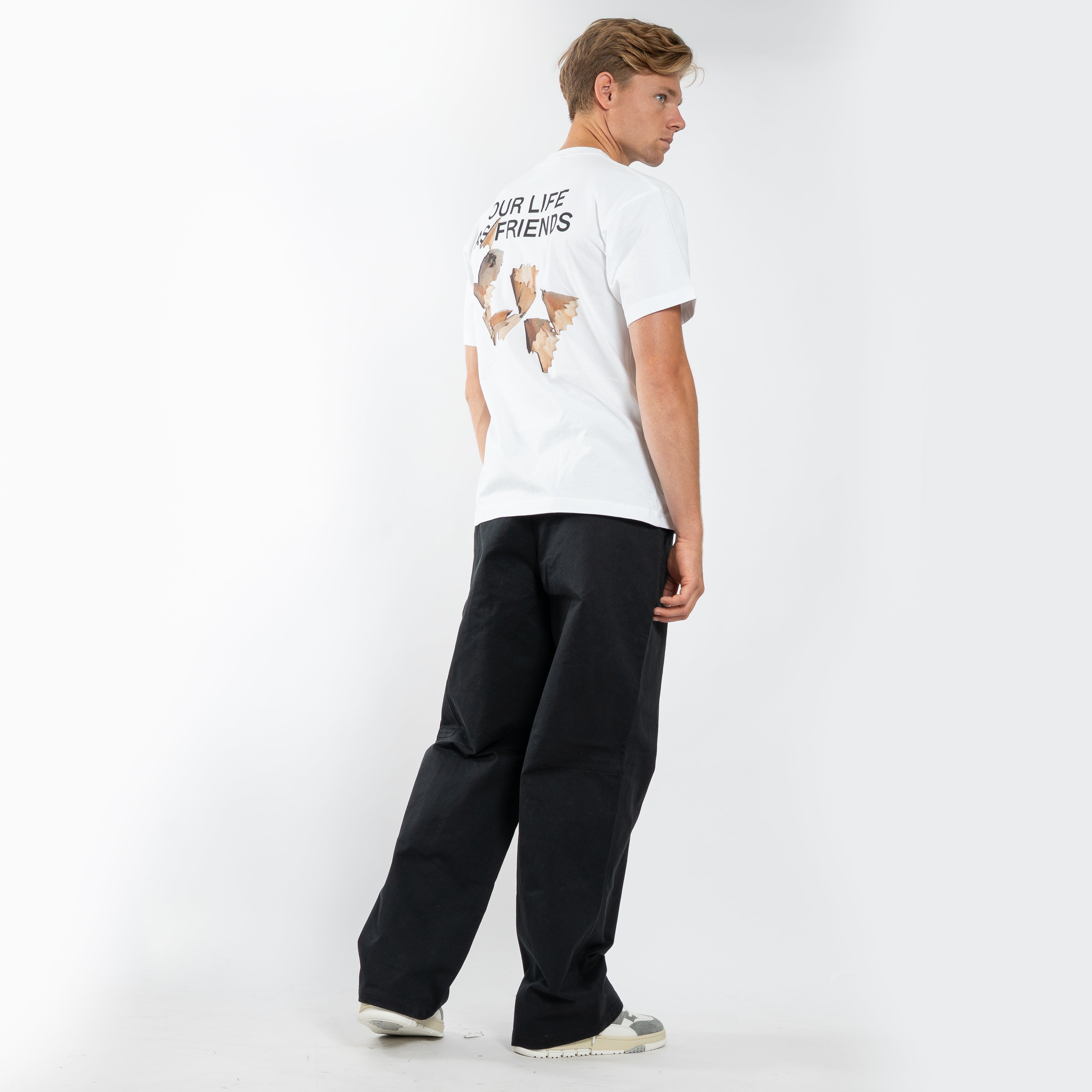 Olaf Cargobroek Zwart | Relaxed Cargo Pant