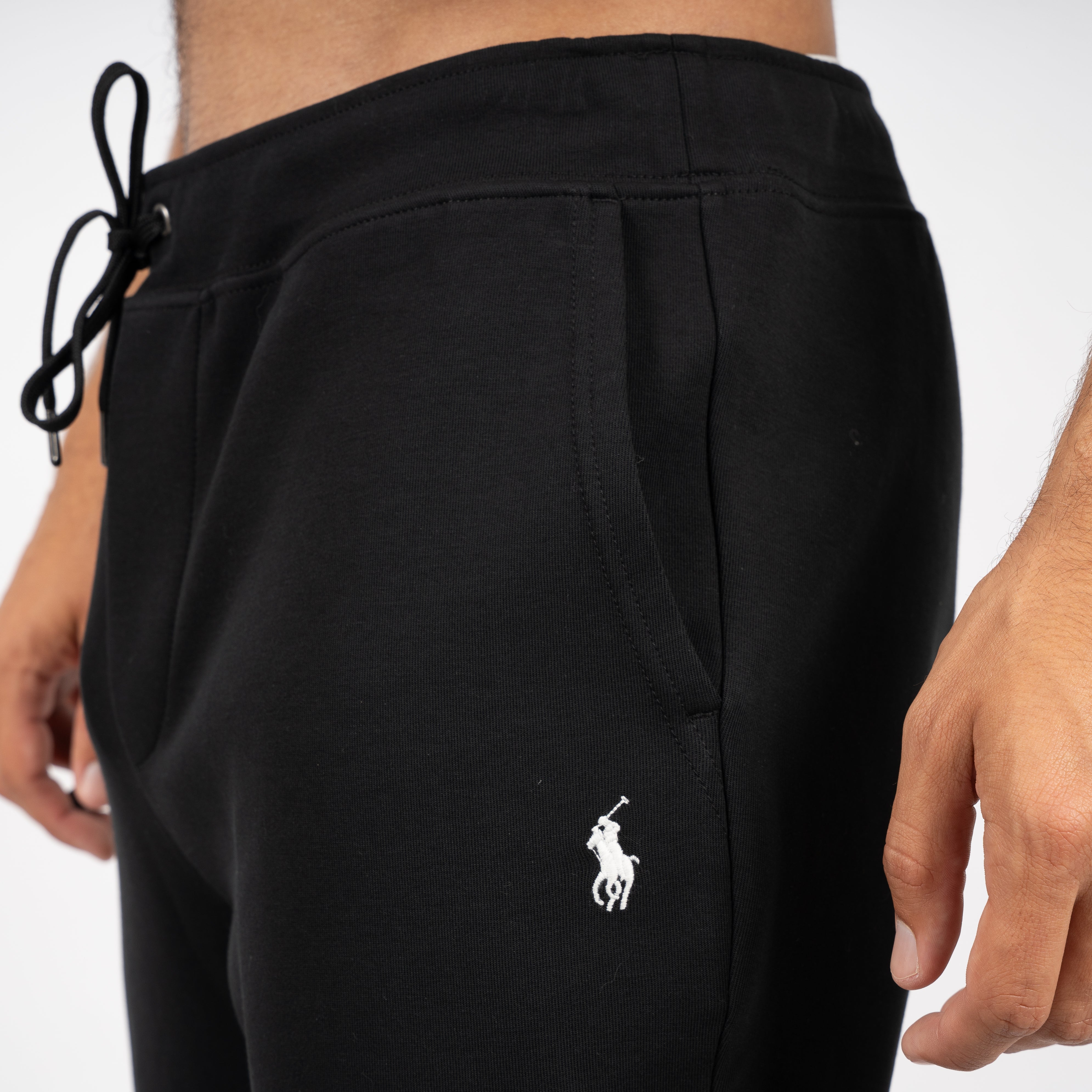 Ralph Lauren Joggingbroek Zwart | Double-Knit