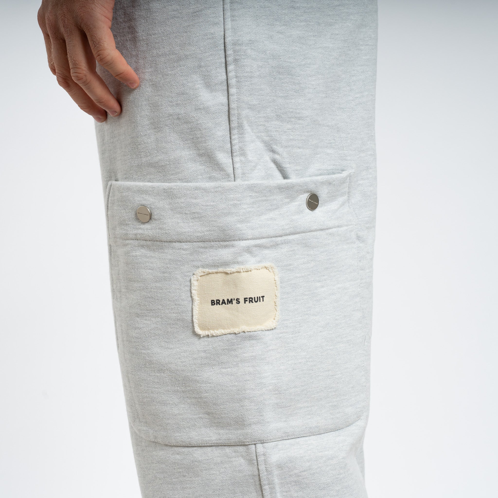 Bram's Fruit Joggingbroek Grijs | Side Pocket Trousers