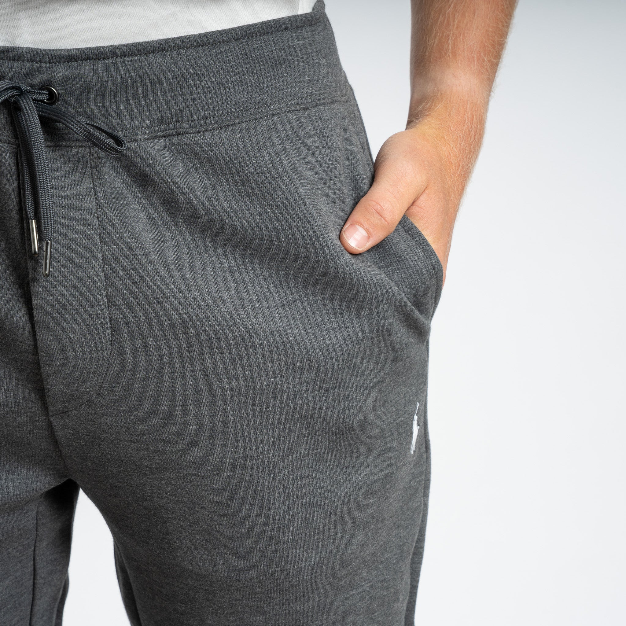 Ralph Lauren Joggingbroek Grijs | Double-Knit