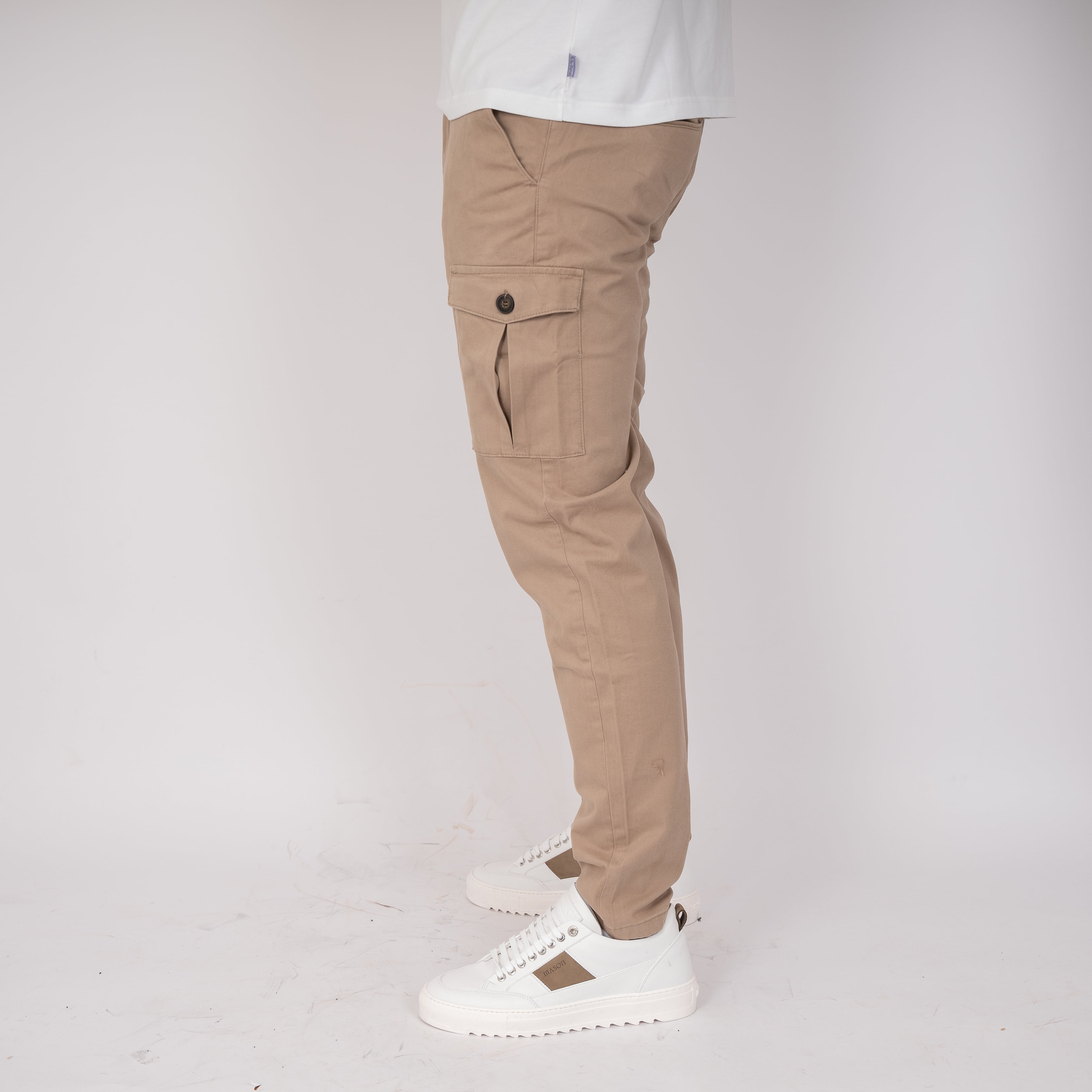 Plain Cargobroek Zand | HugoPL