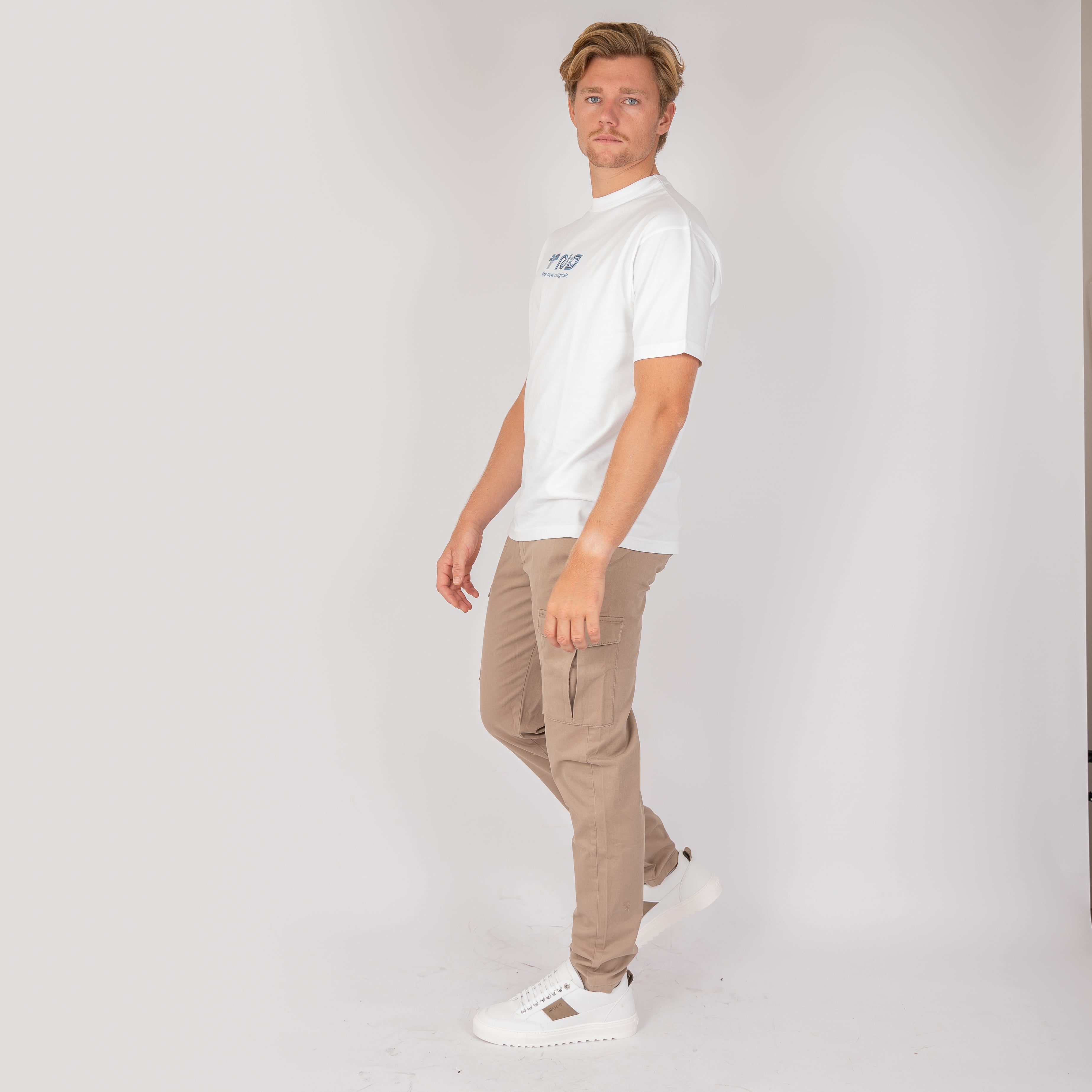 Plain Cargobroek Zand | HugoPL