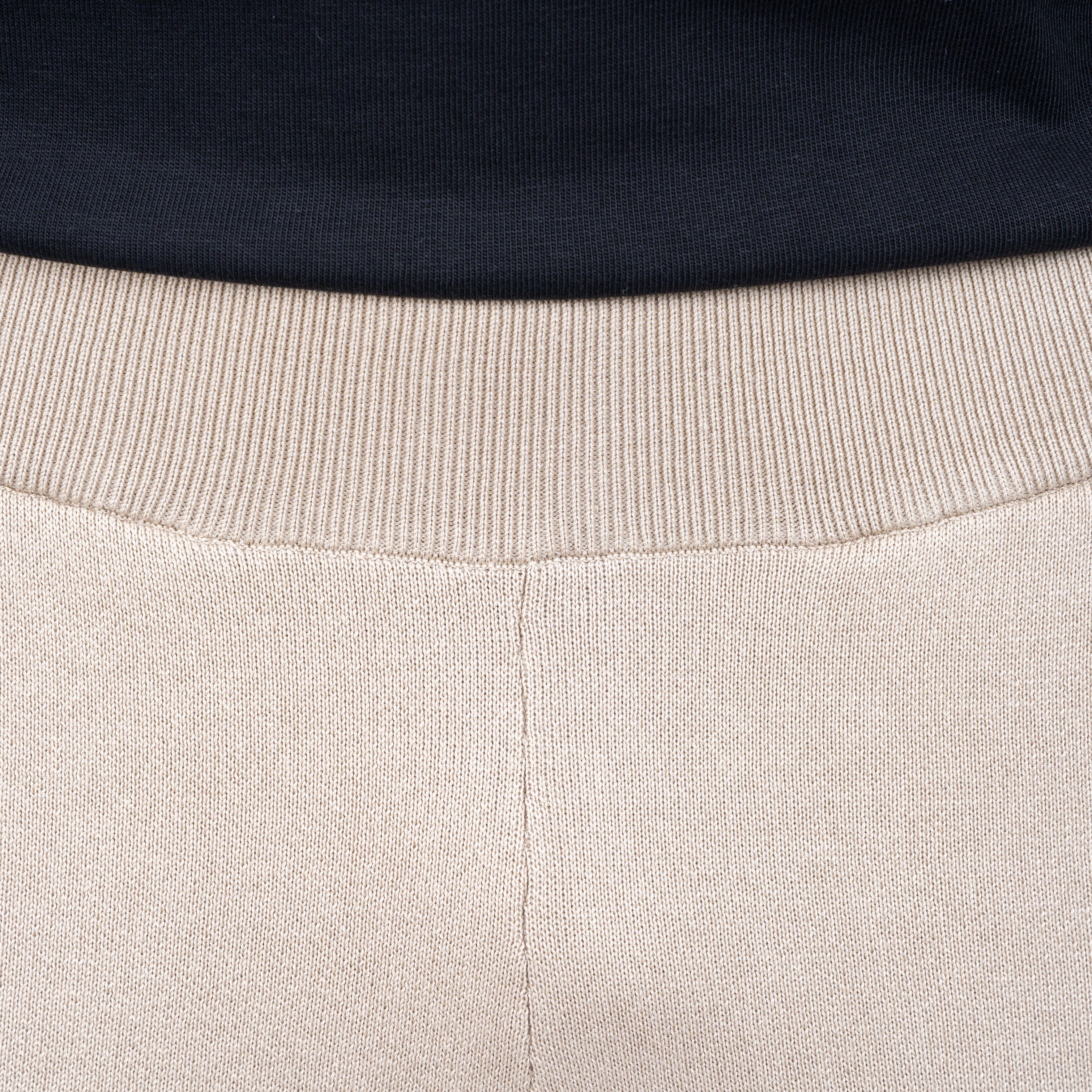 Flaneur Pantalon Beige | Atelier Knit Trousers