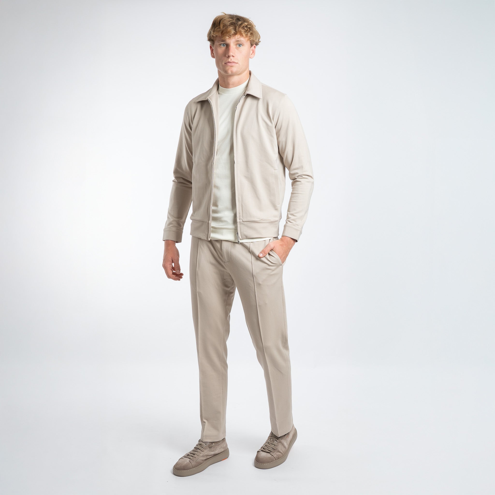 Stefan Brandt Pantalon Beige | Jonas Ultra