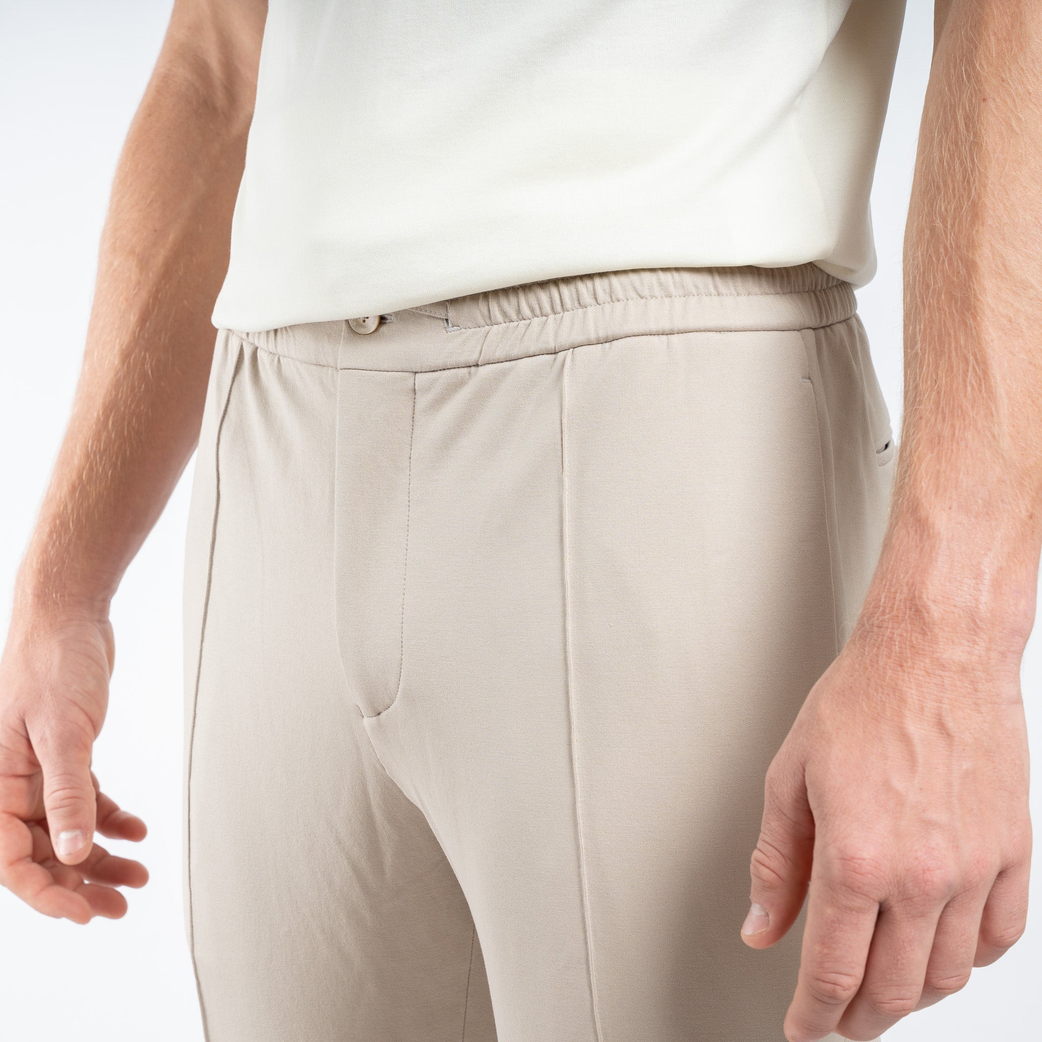 Stefan Brandt Pantalon Beige | Jonas Ultra