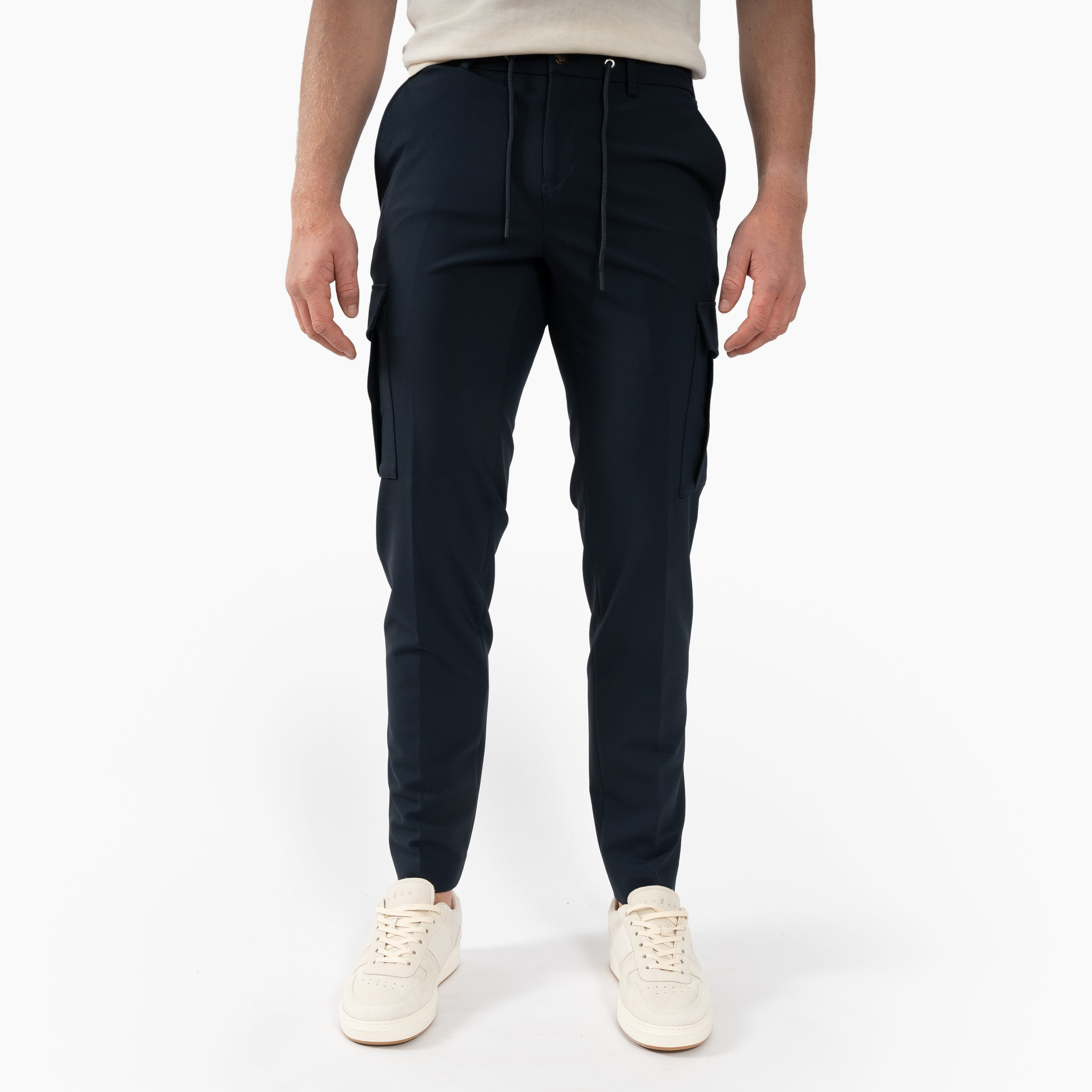 SEVEN DIALS Cargobroek Blauw | Ain