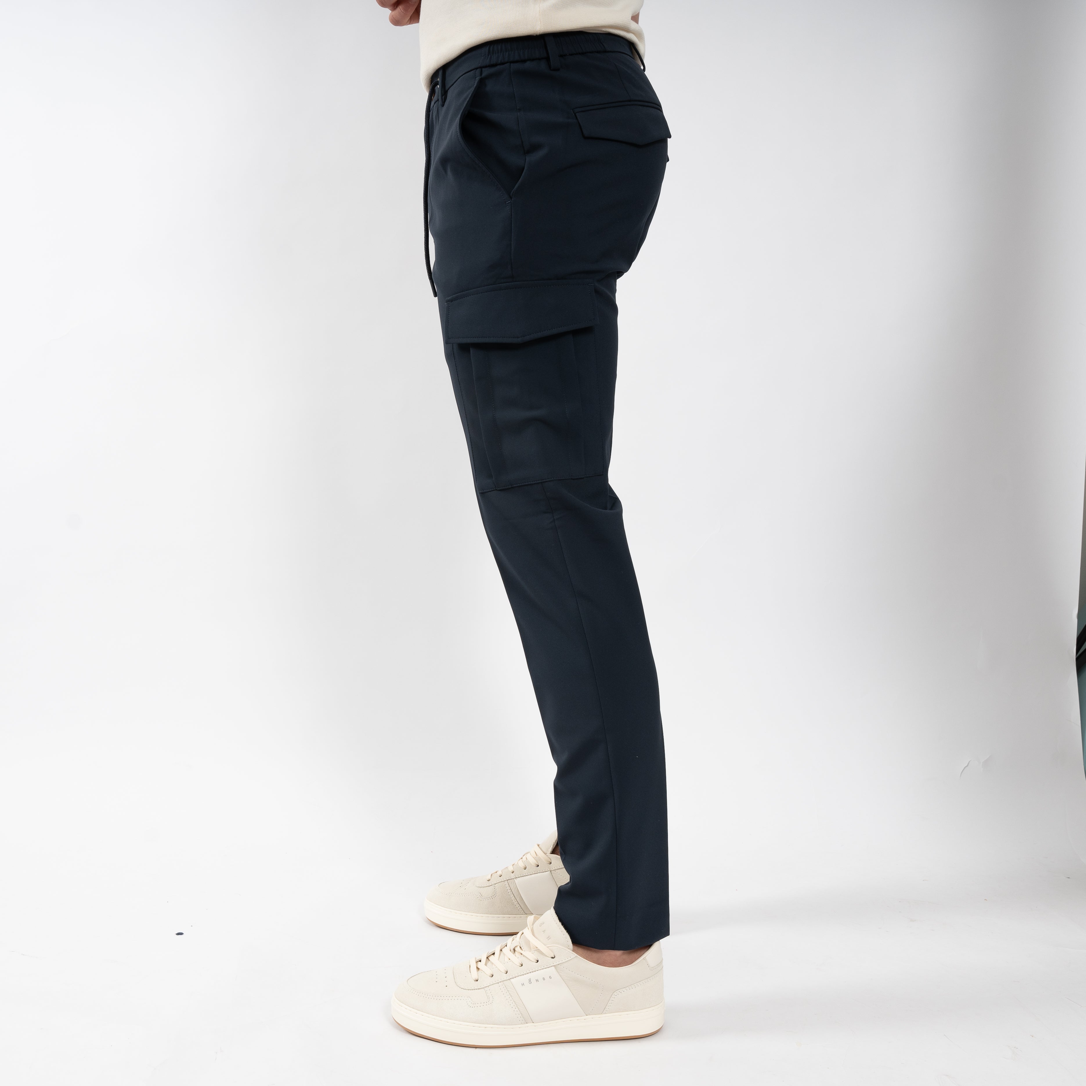 SEVEN DIALS Cargobroek Blauw | Ain