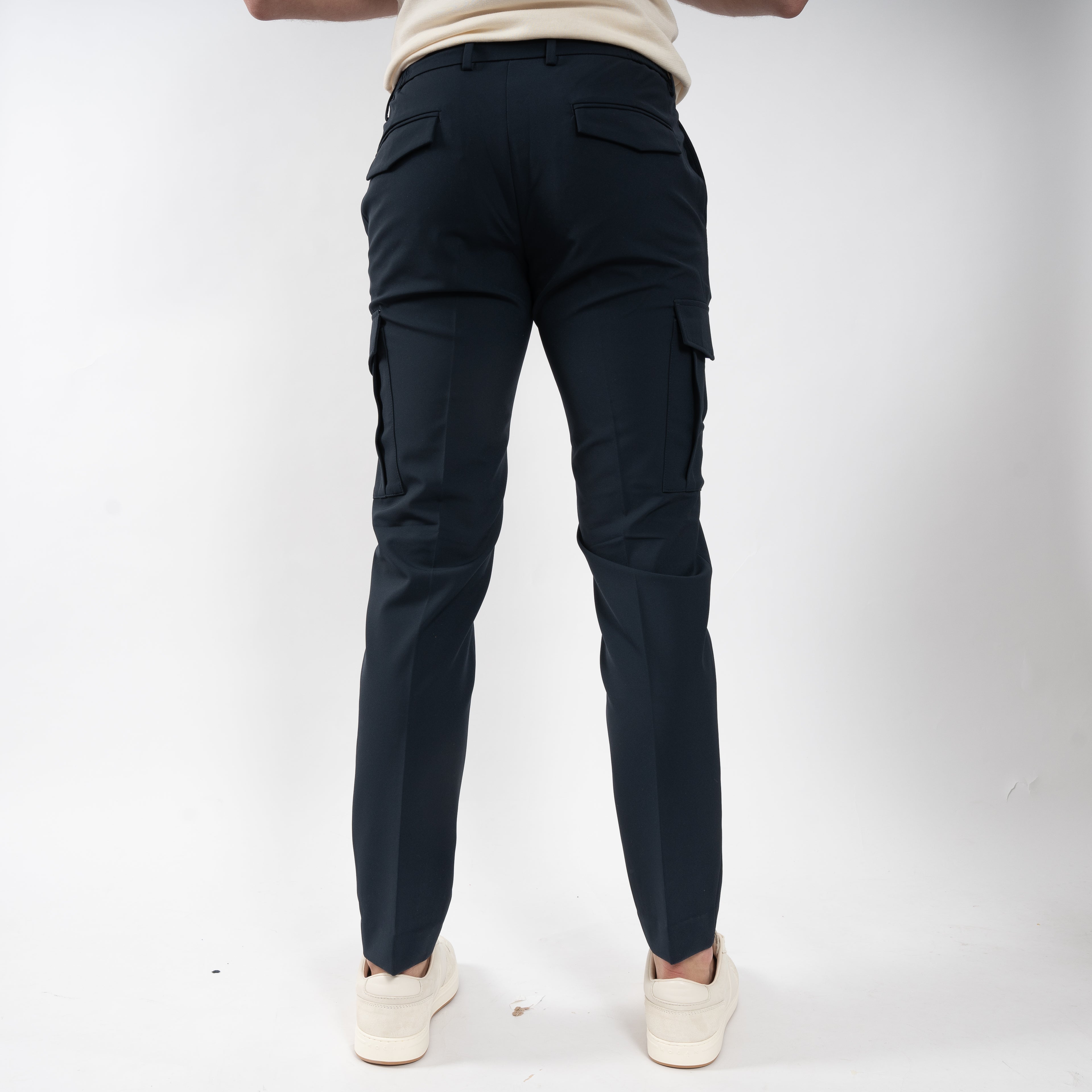 SEVEN DIALS Cargobroek Blauw | Ain