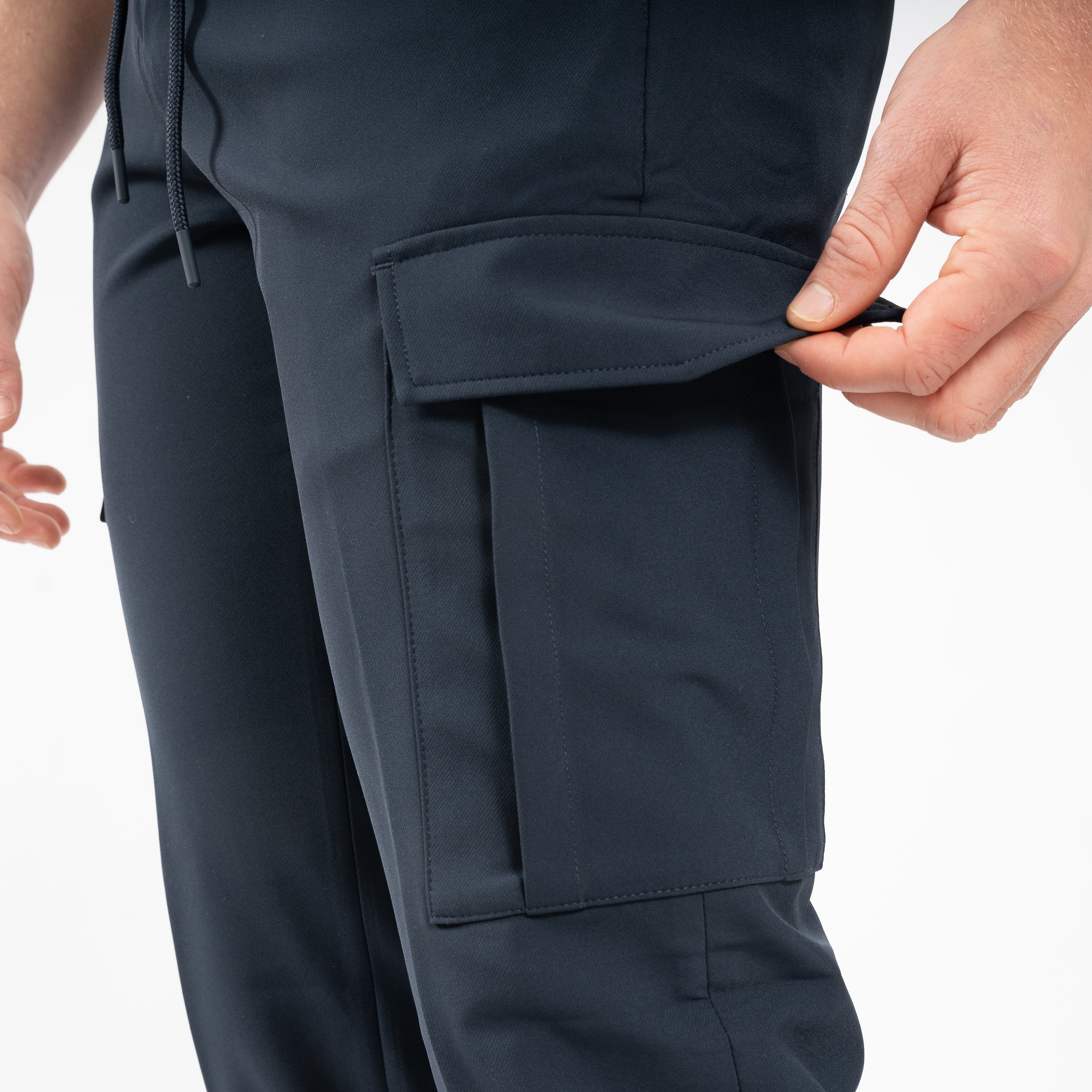 SEVEN DIALS Cargobroek Blauw | Ain