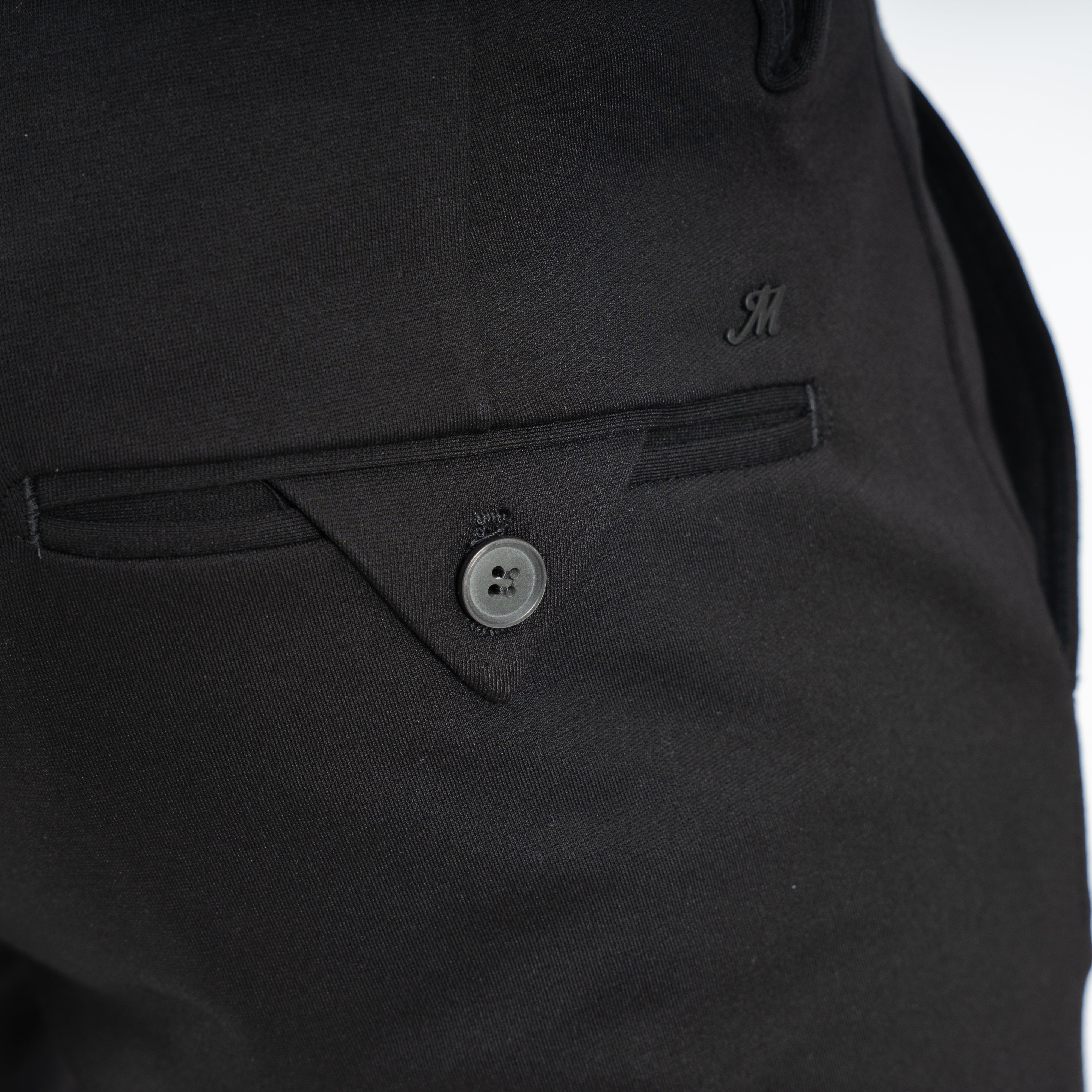 Mason's Chino Zwart | Torino Jog