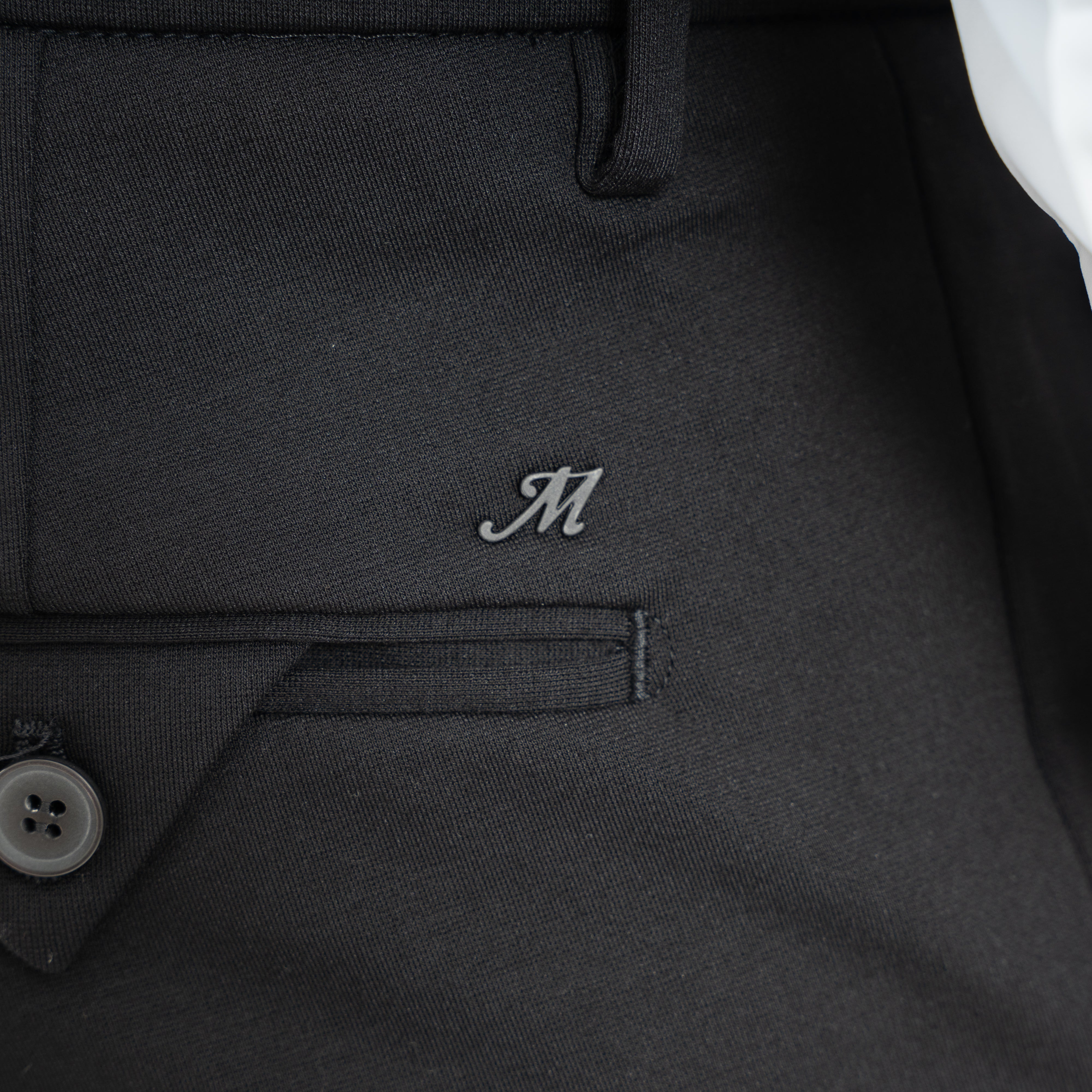 Mason's Chino Zwart | Torino Jog