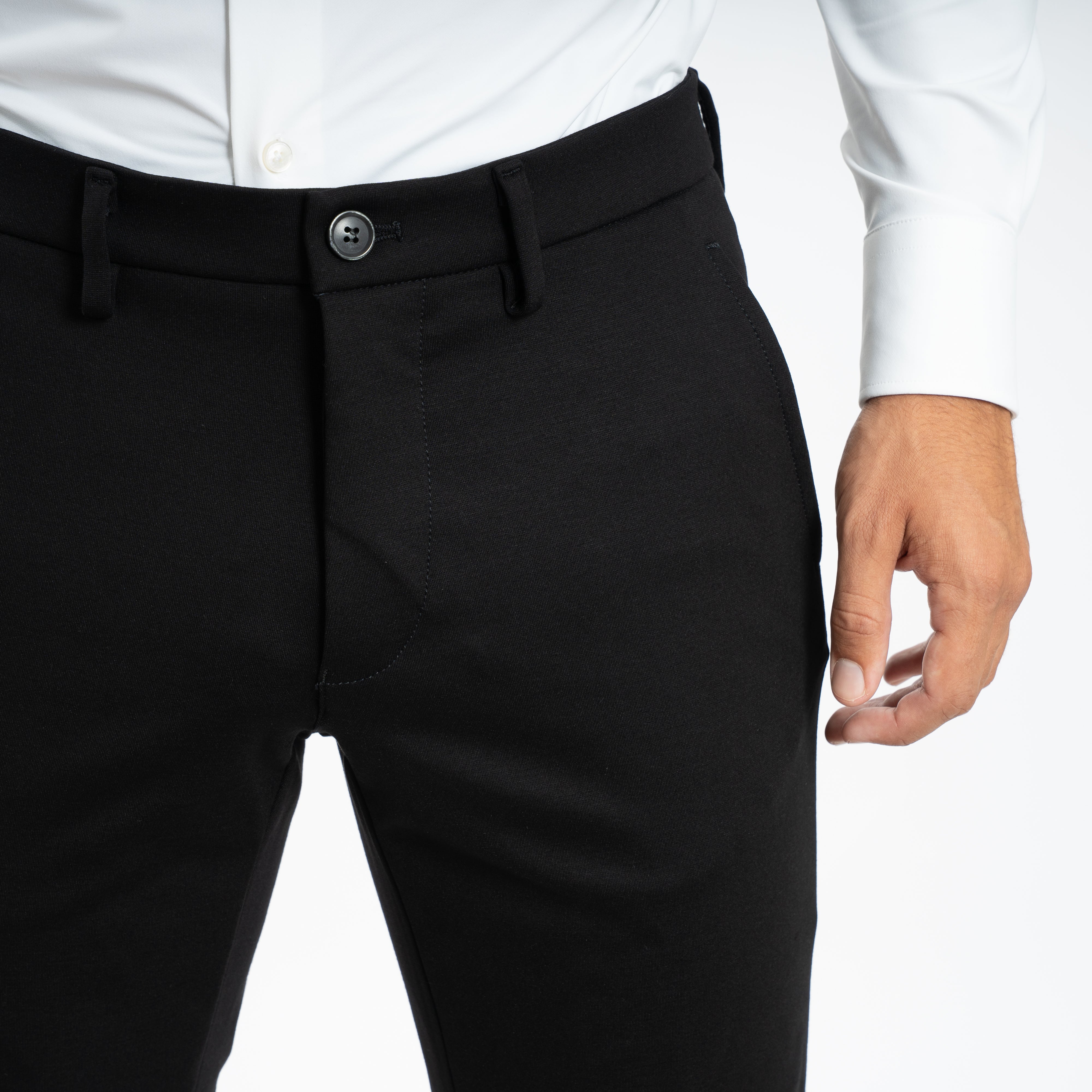 Mason's Chino Zwart | Torino Jog