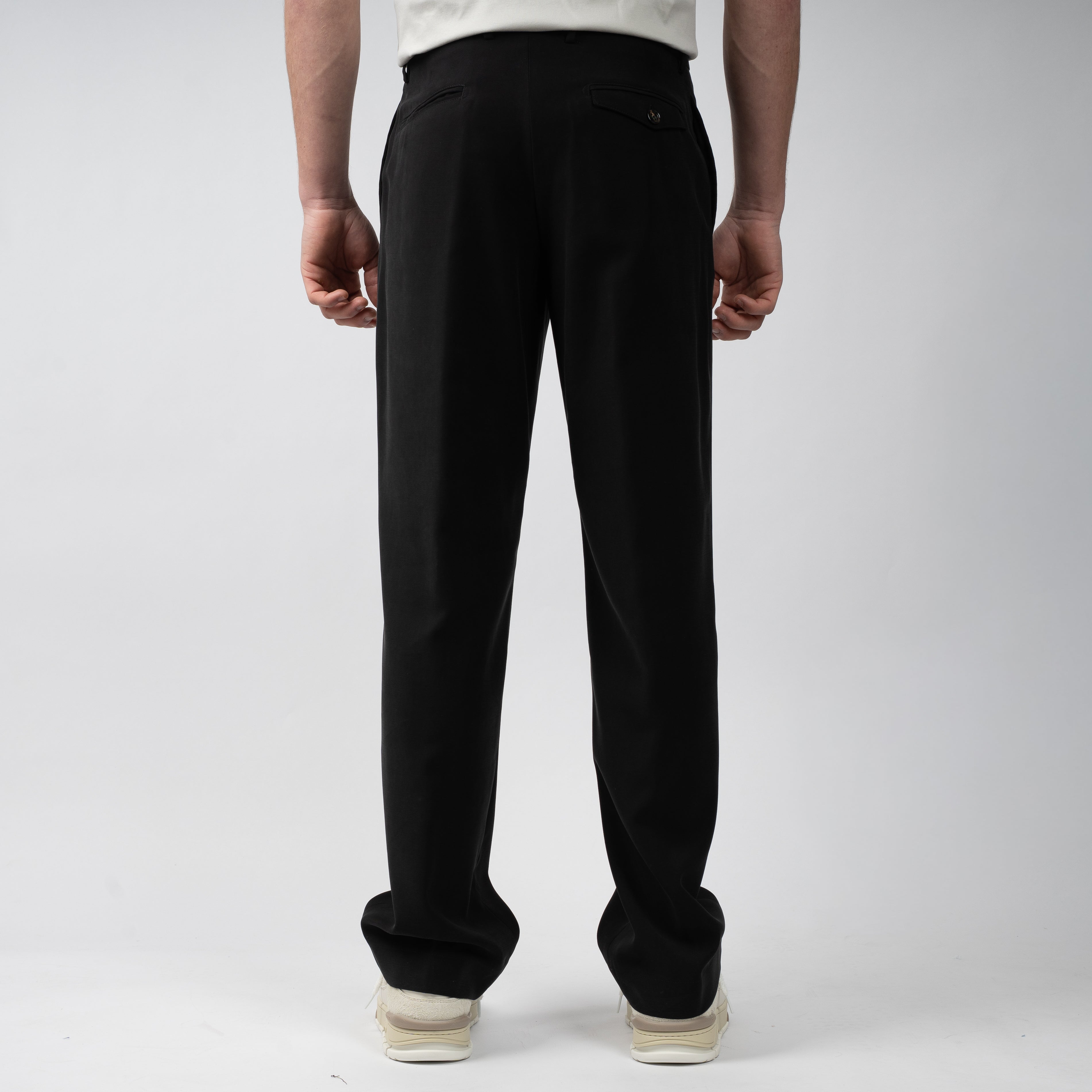 Berwich Pantalon Zwart | Lucano