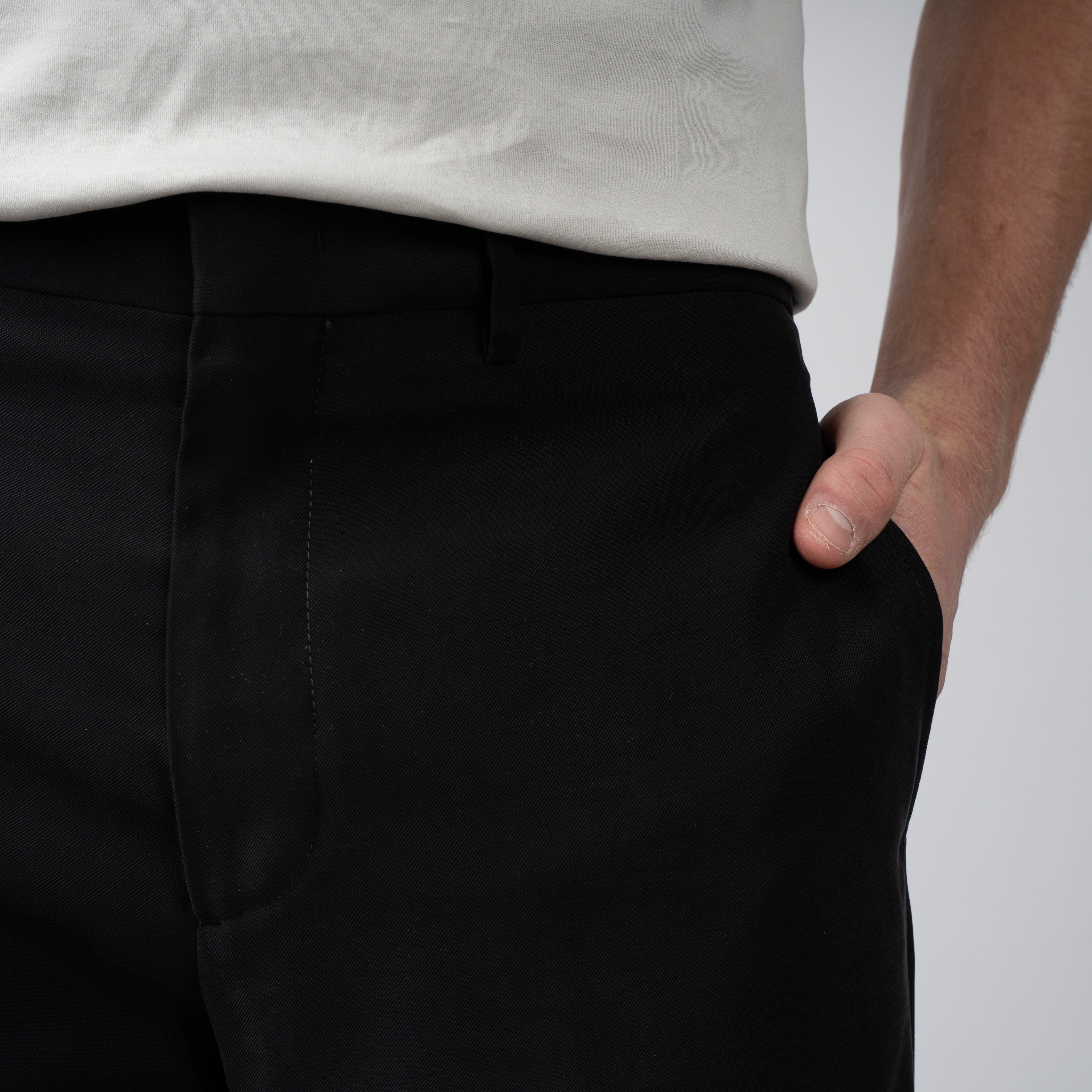 Berwich Pantalon Zwart | Lucano