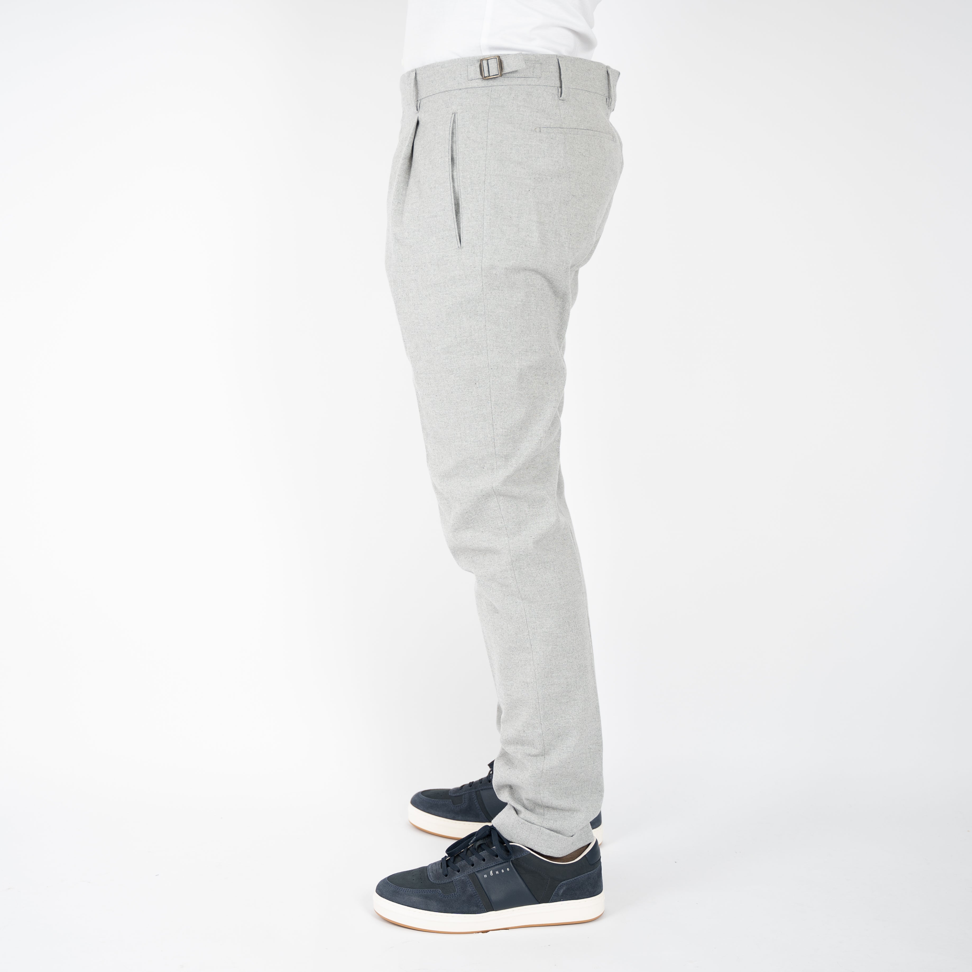 Berwich Pantalon Lichtgrijs | Retrolong