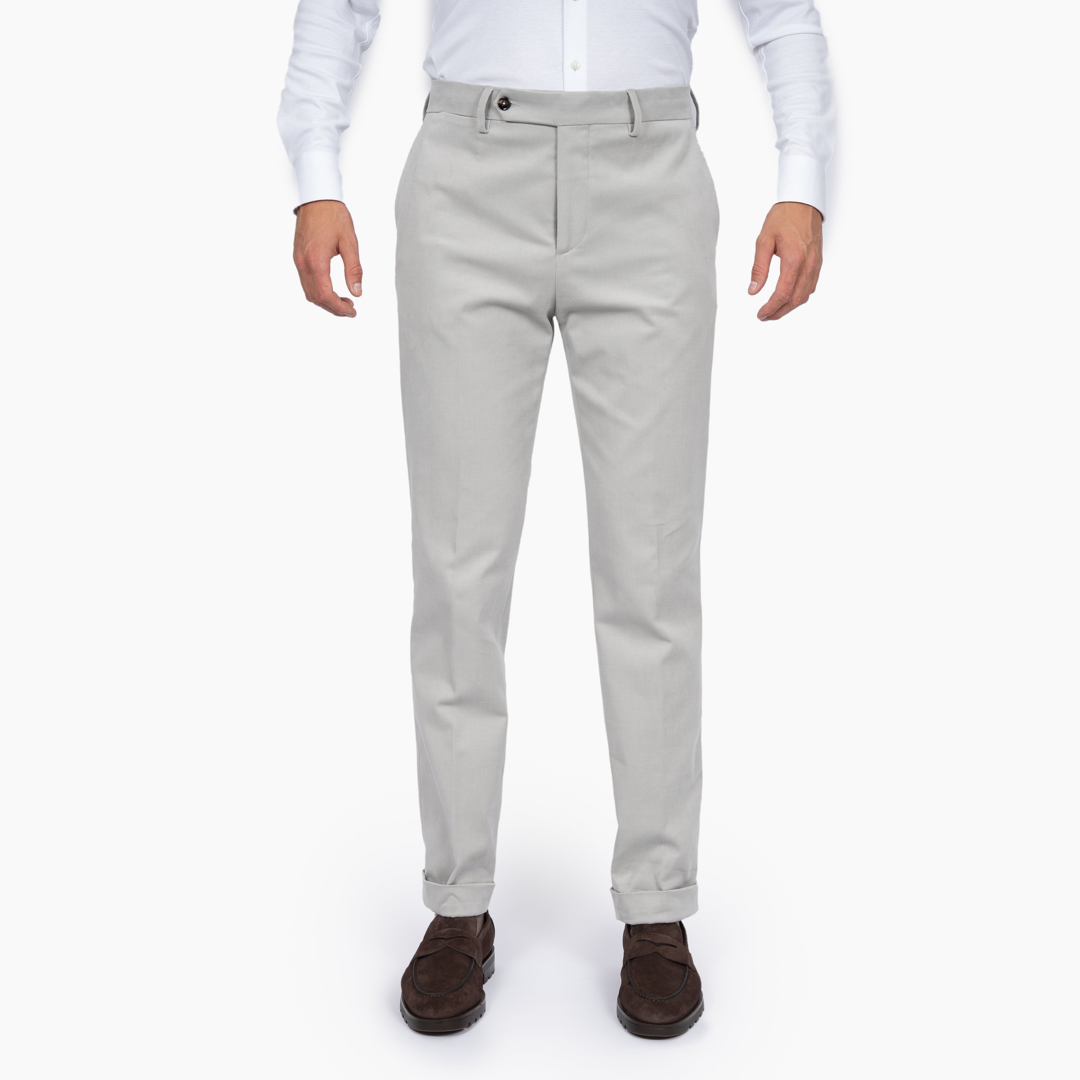 Berwich Pantalon Licht Grijs | Retro