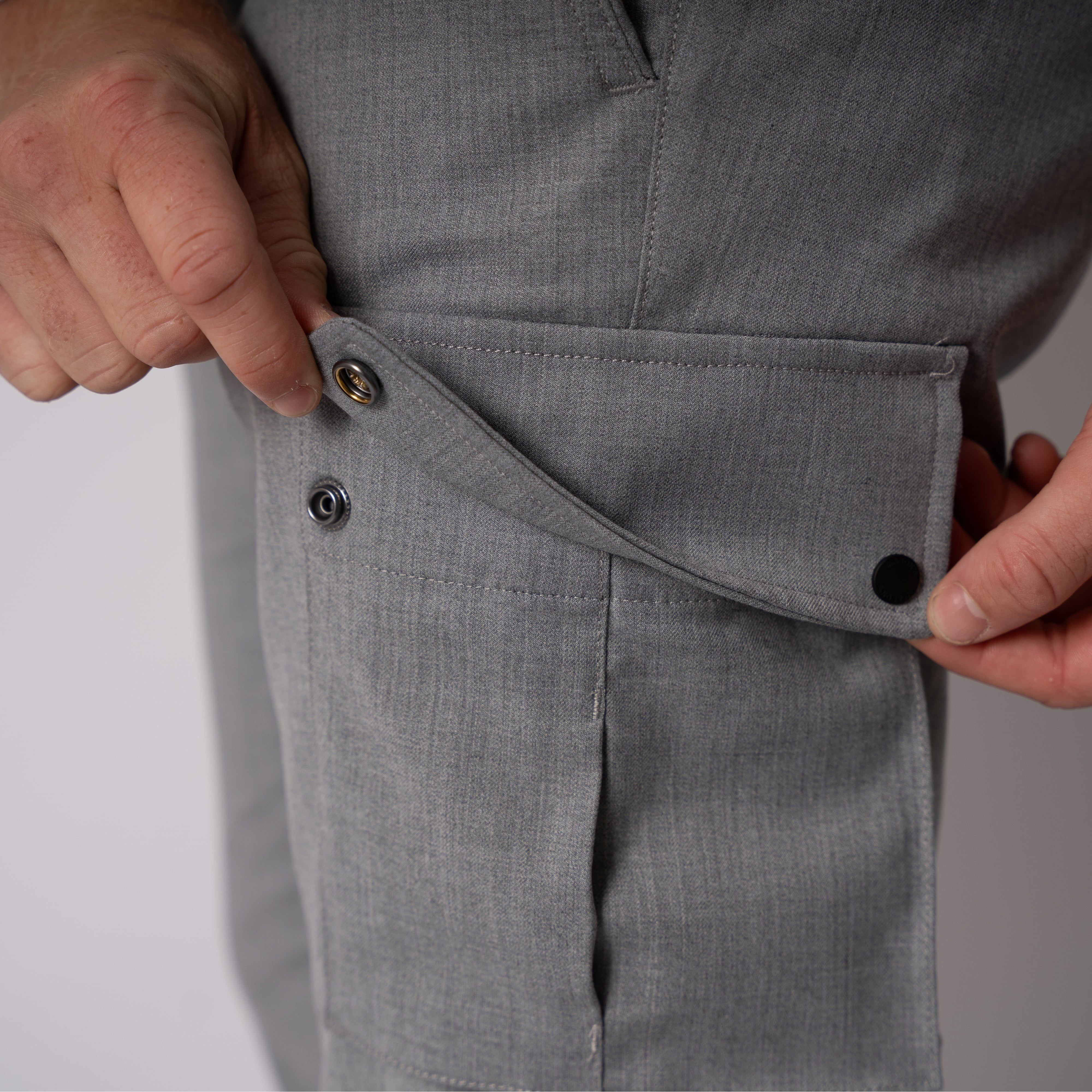 Mason's Chino Cargo Licht Grijs | Milano Jogger