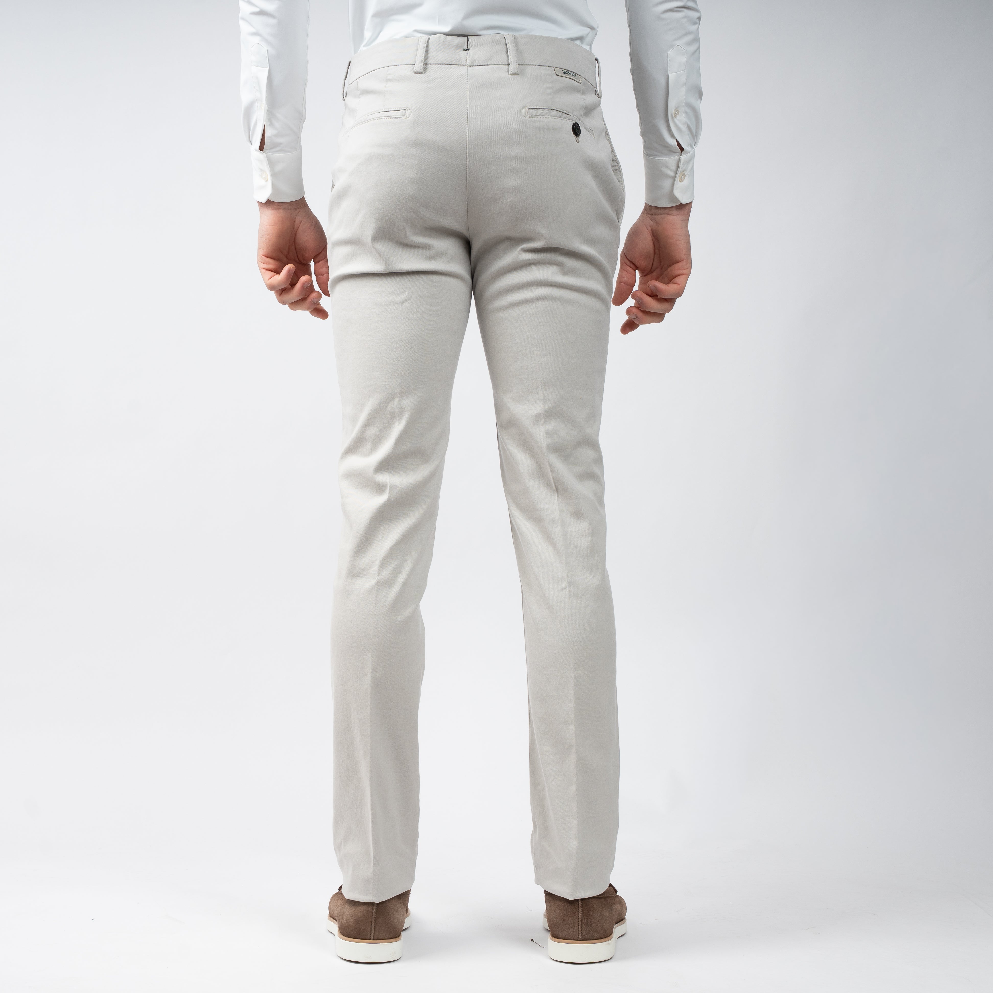 Berwich Chino Lichtgrijs | Morello-GD