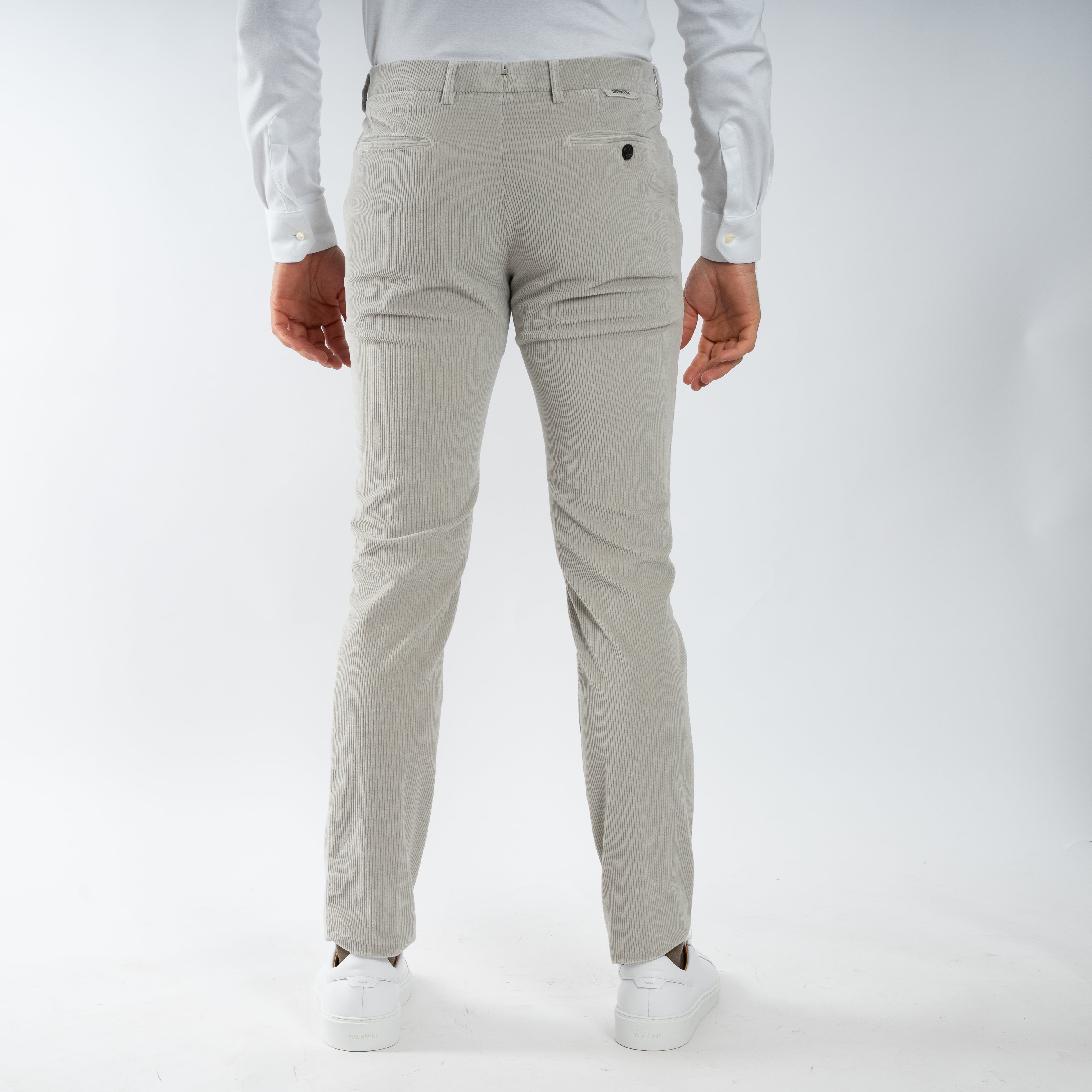 Berwich Chino Corduroy Grijs | Morello