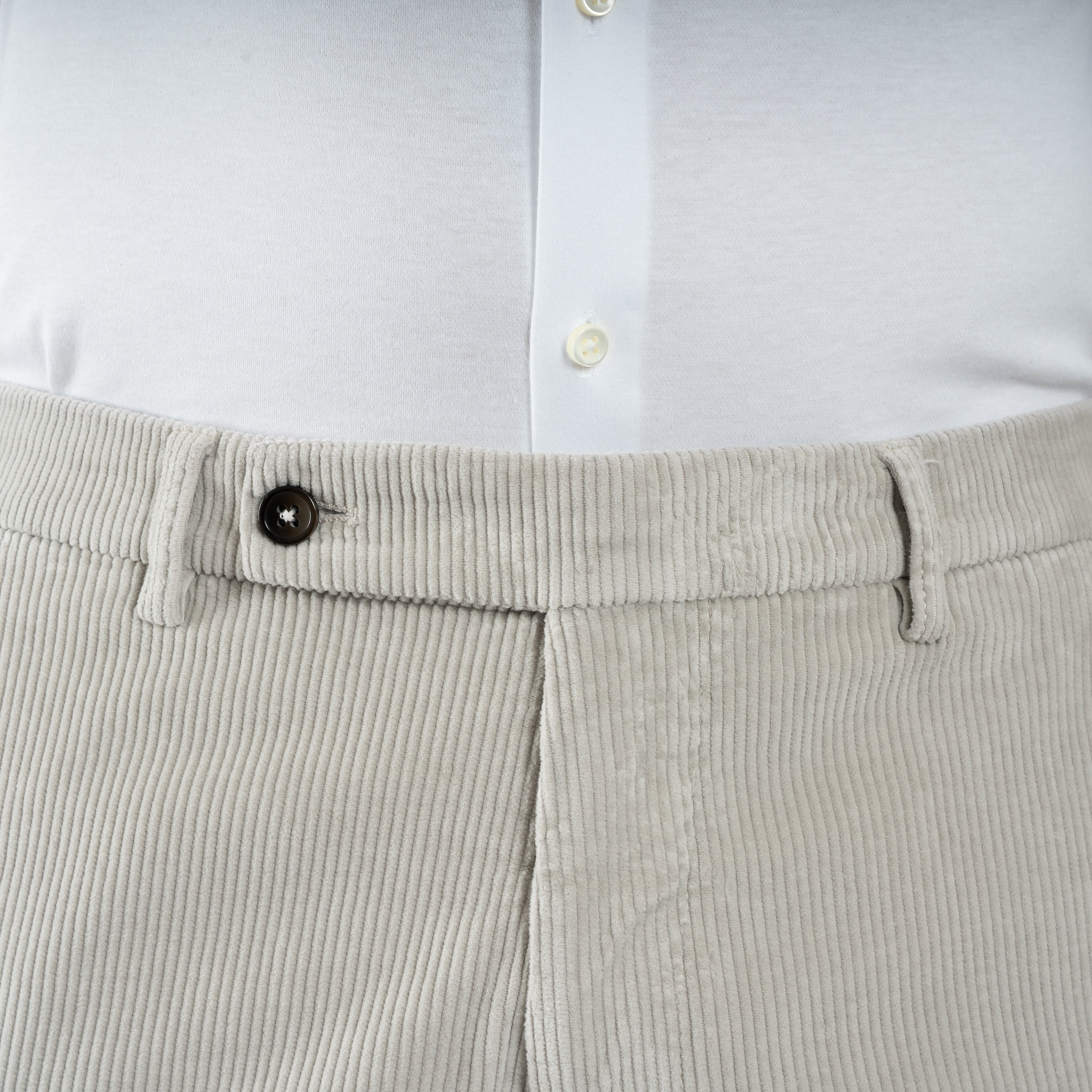 Berwich Chino Corduroy Grijs | Morello