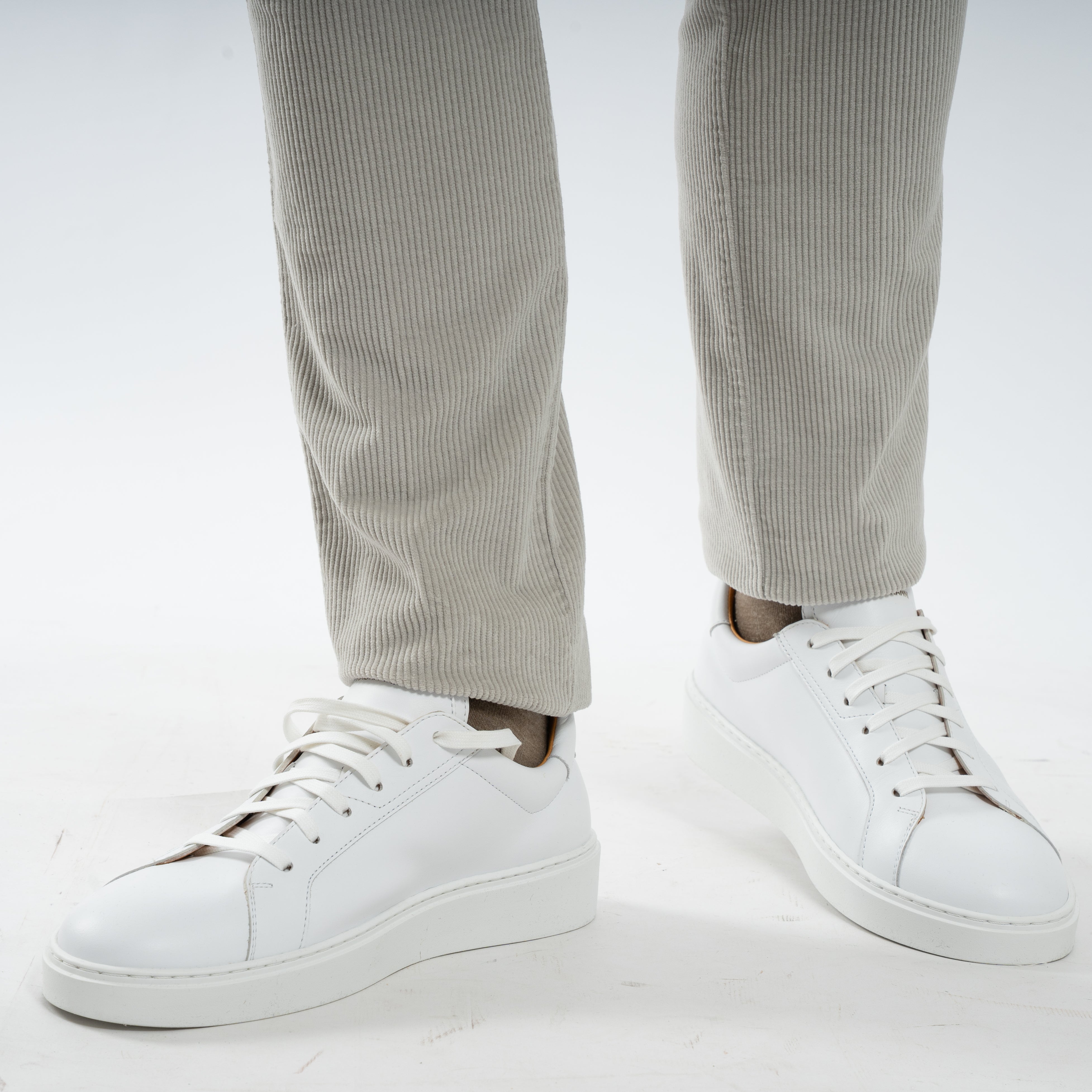 Berwich Chino Corduroy Grijs | Morello