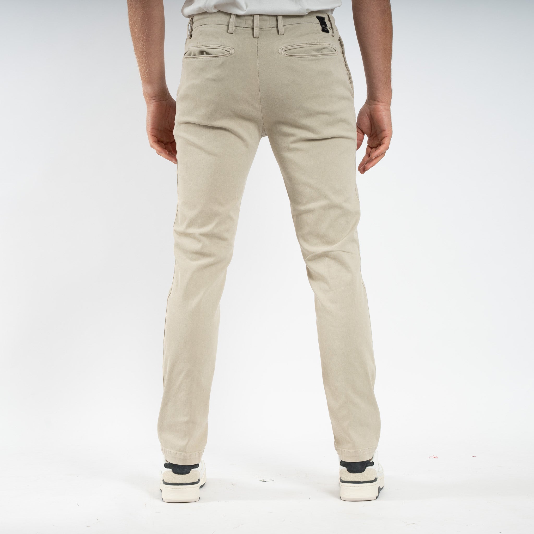 Replay Chino Lichtgrijs | Bennie