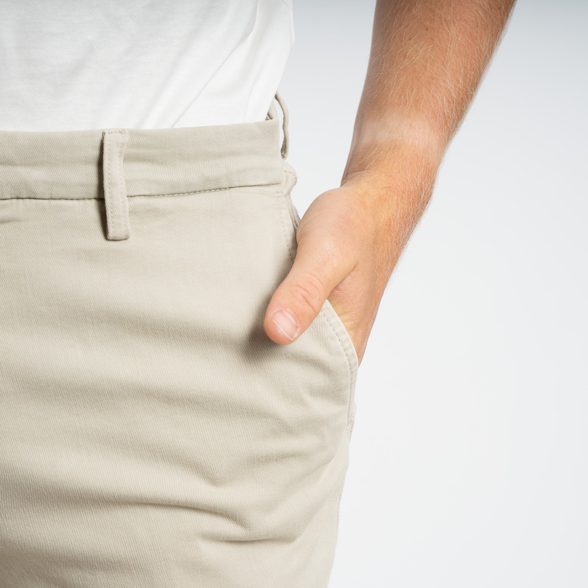 Replay Chino Lichtgrijs | Bennie