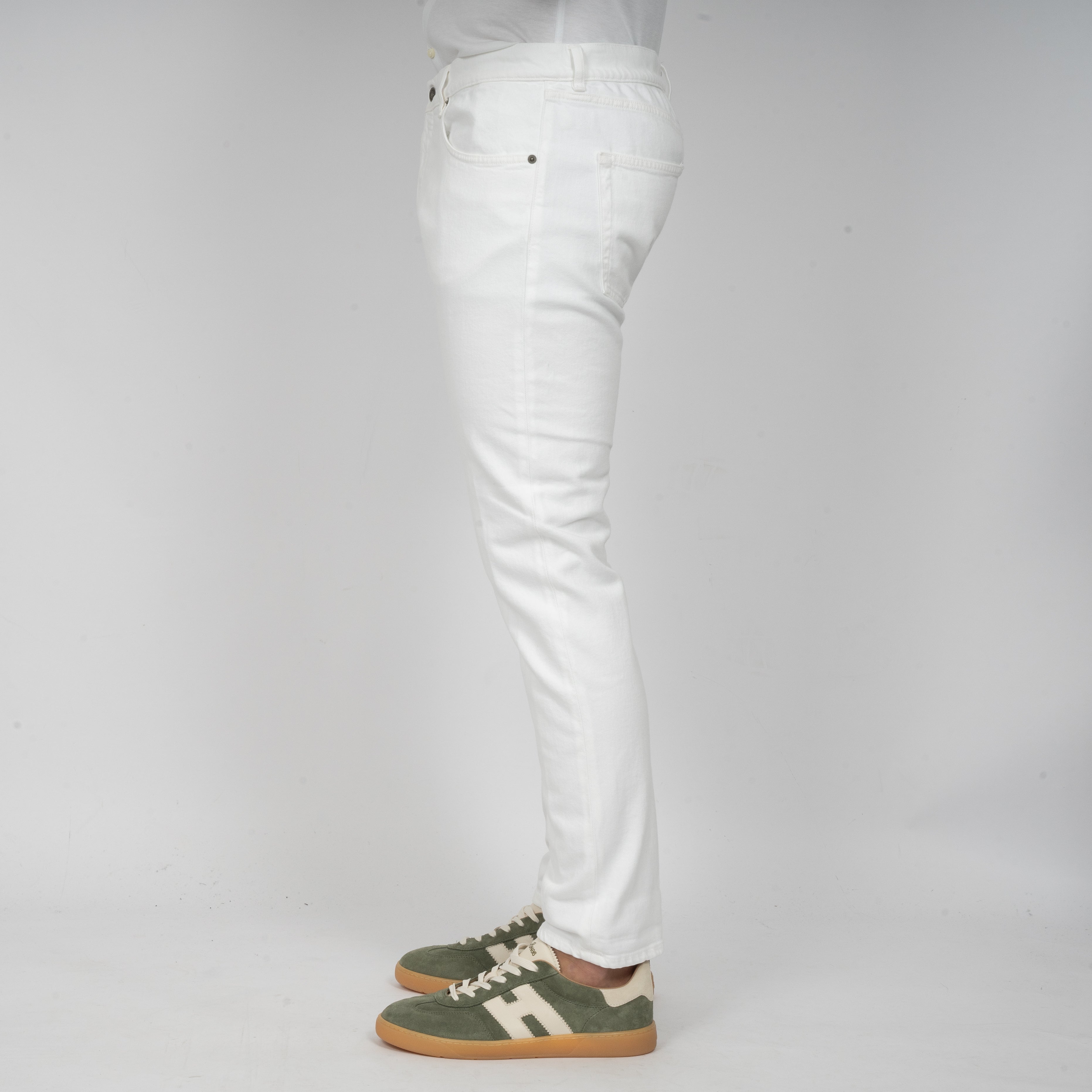 Dondup Jeans Wit | Icon Regular Fit