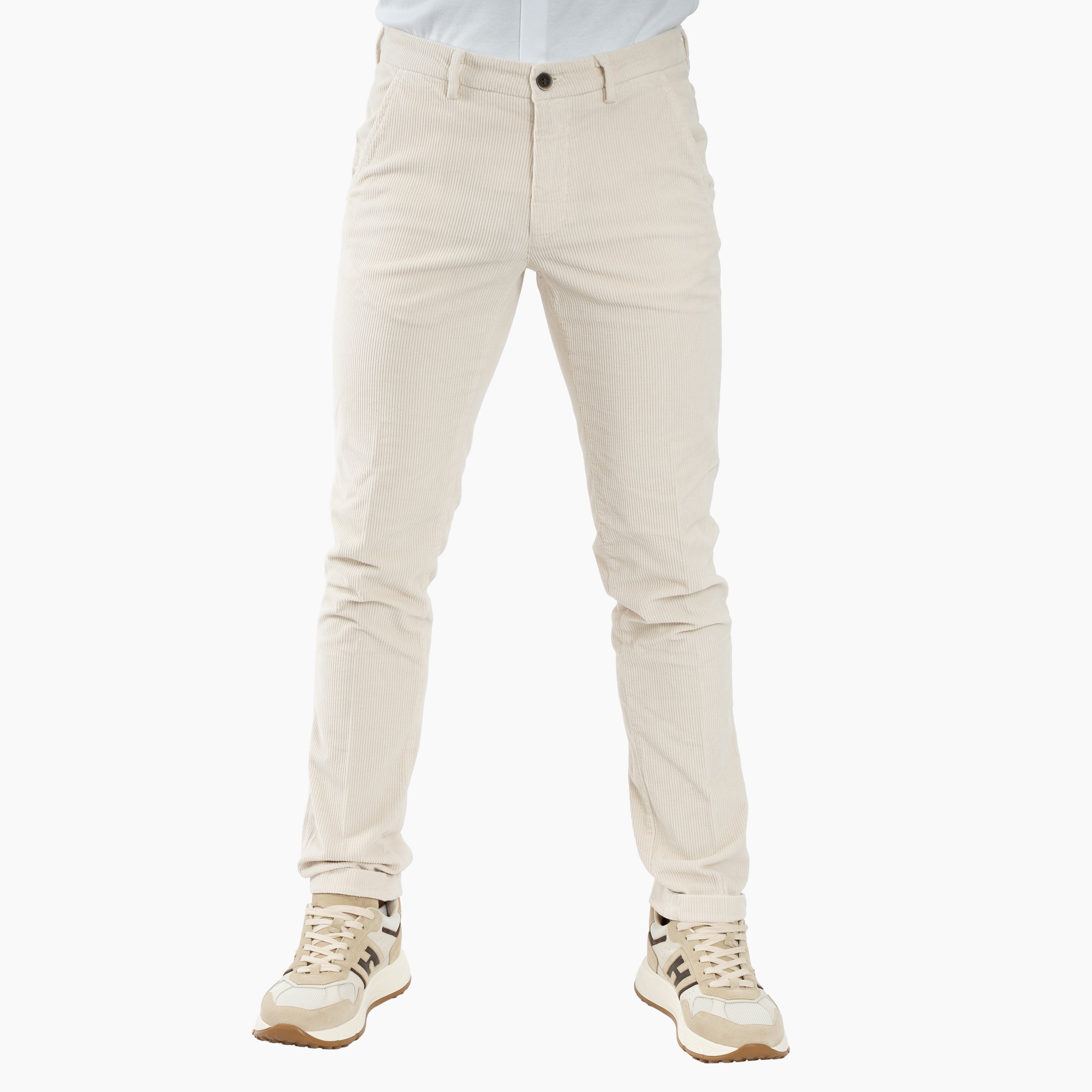 Mason's Chino Corduroy Crème | Torino