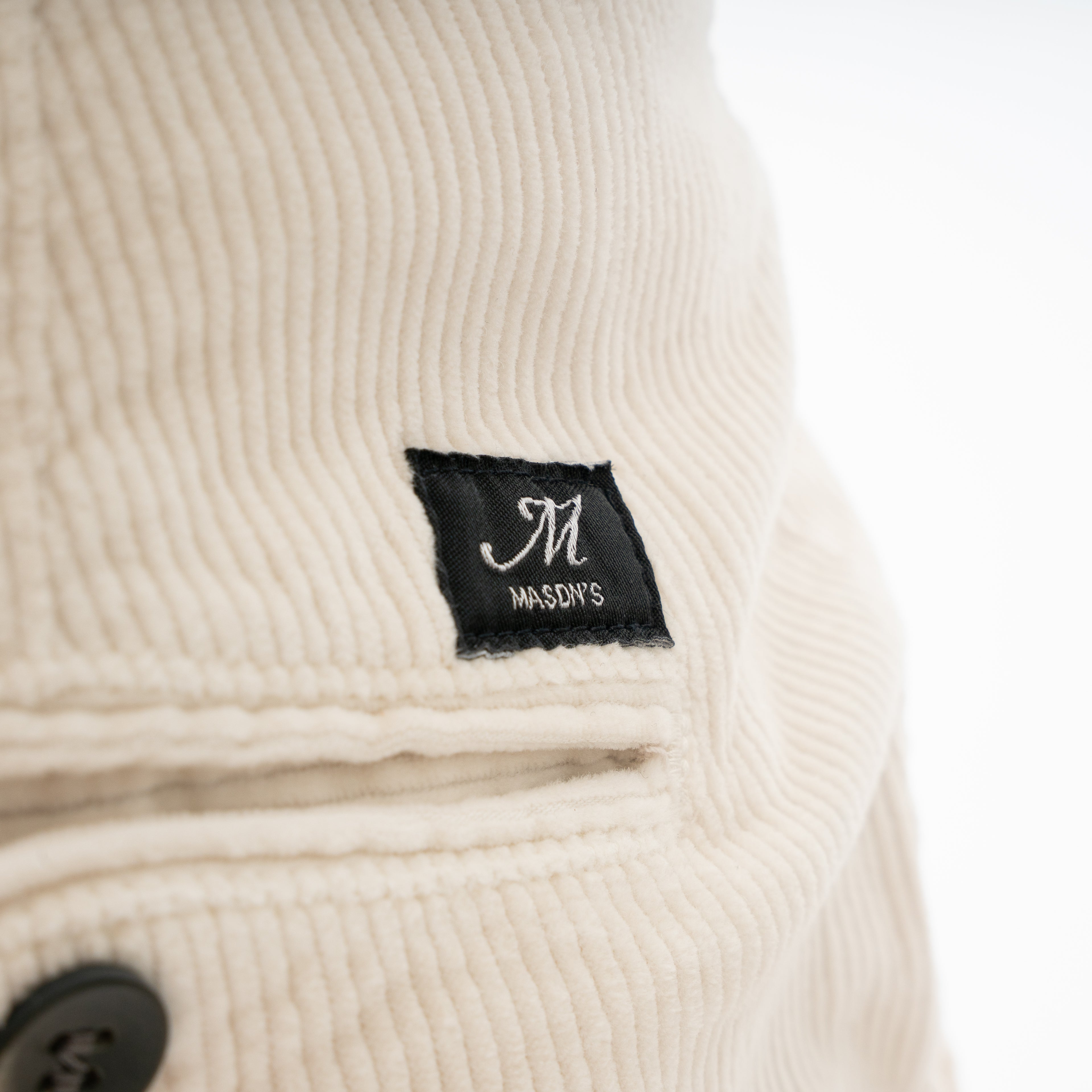 Mason's Chino Corduroy Crème | Torino
