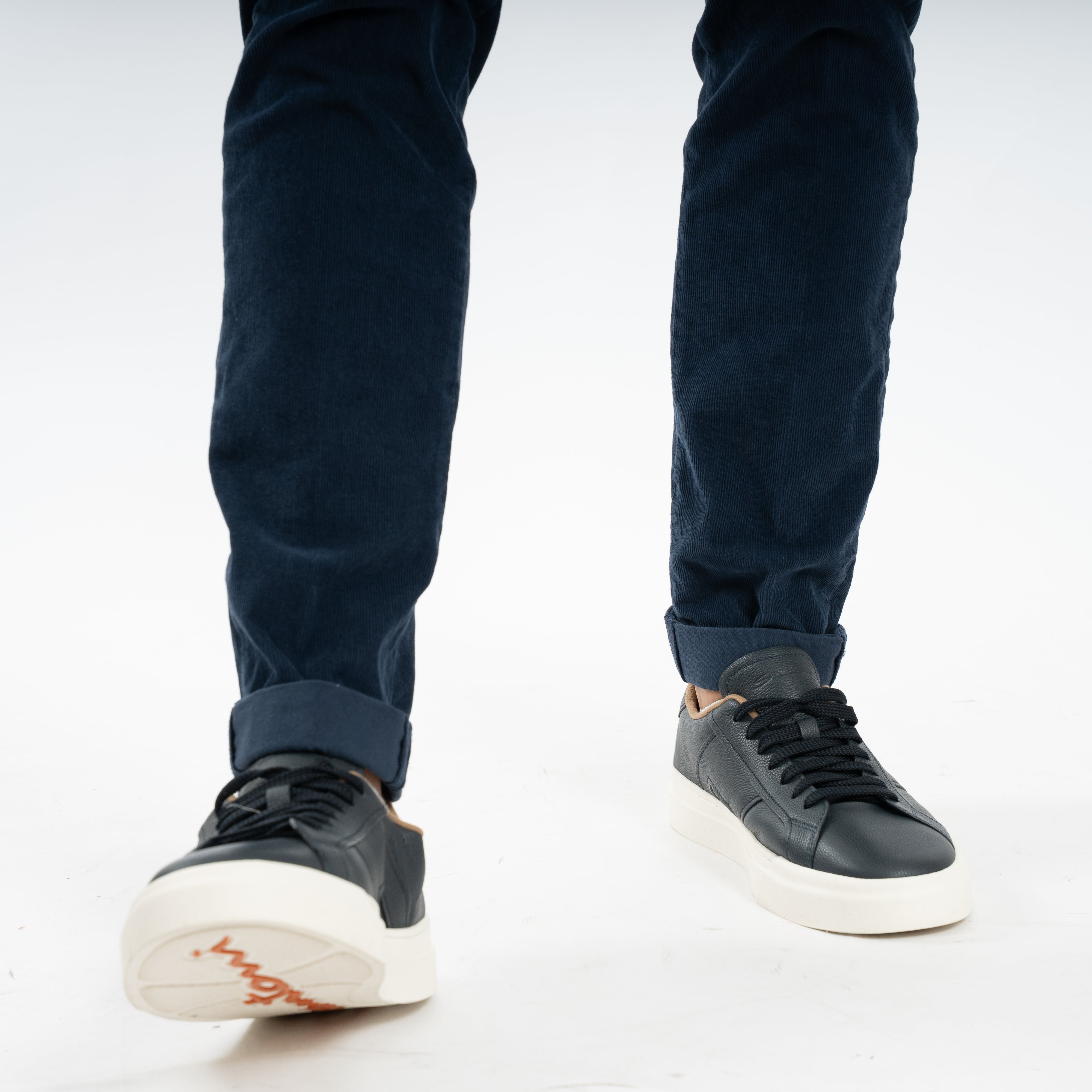 Mason's Chino Corduroy Donkerblauw | Torino