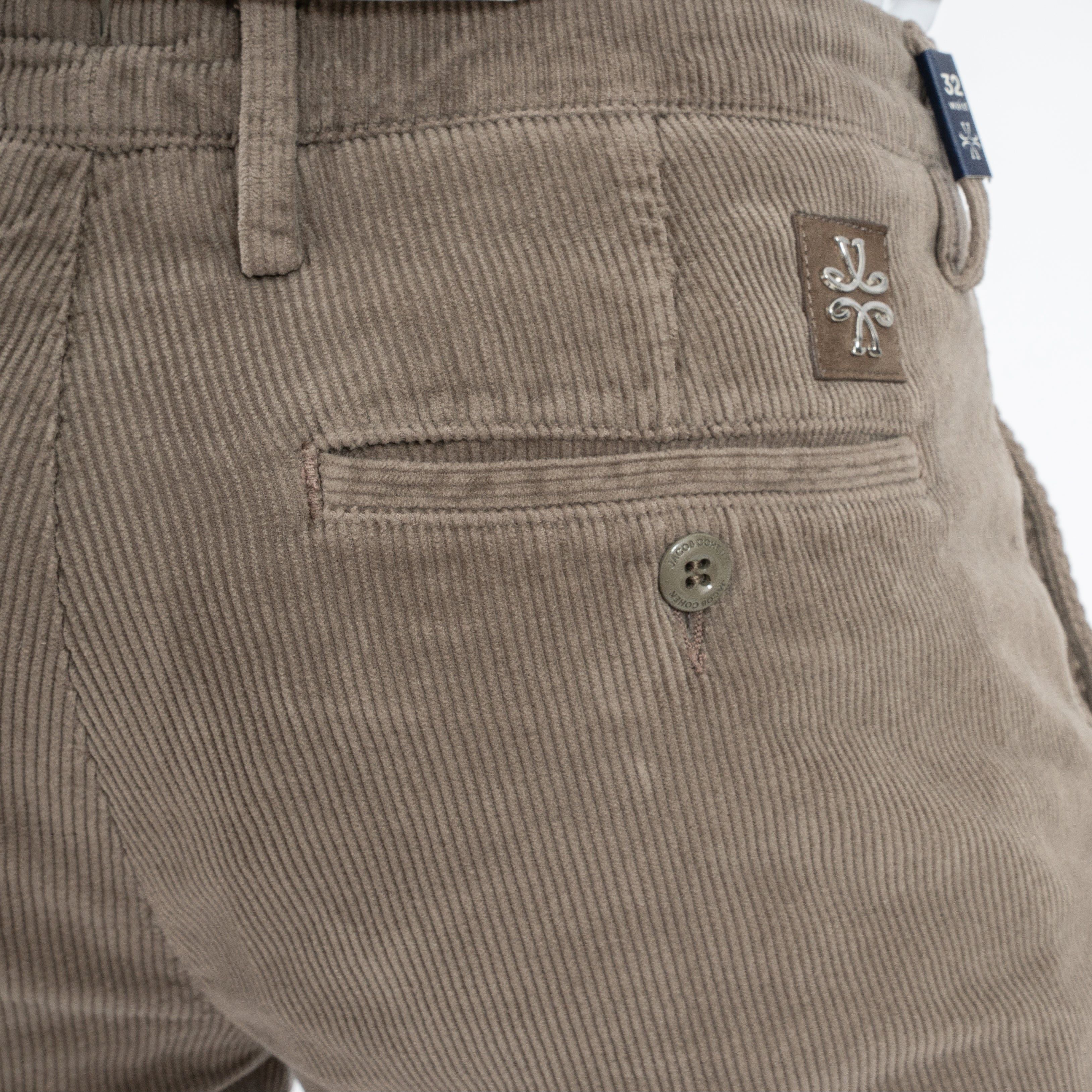 Jacob Cohen Chino Corduroy Taupe | Bobby