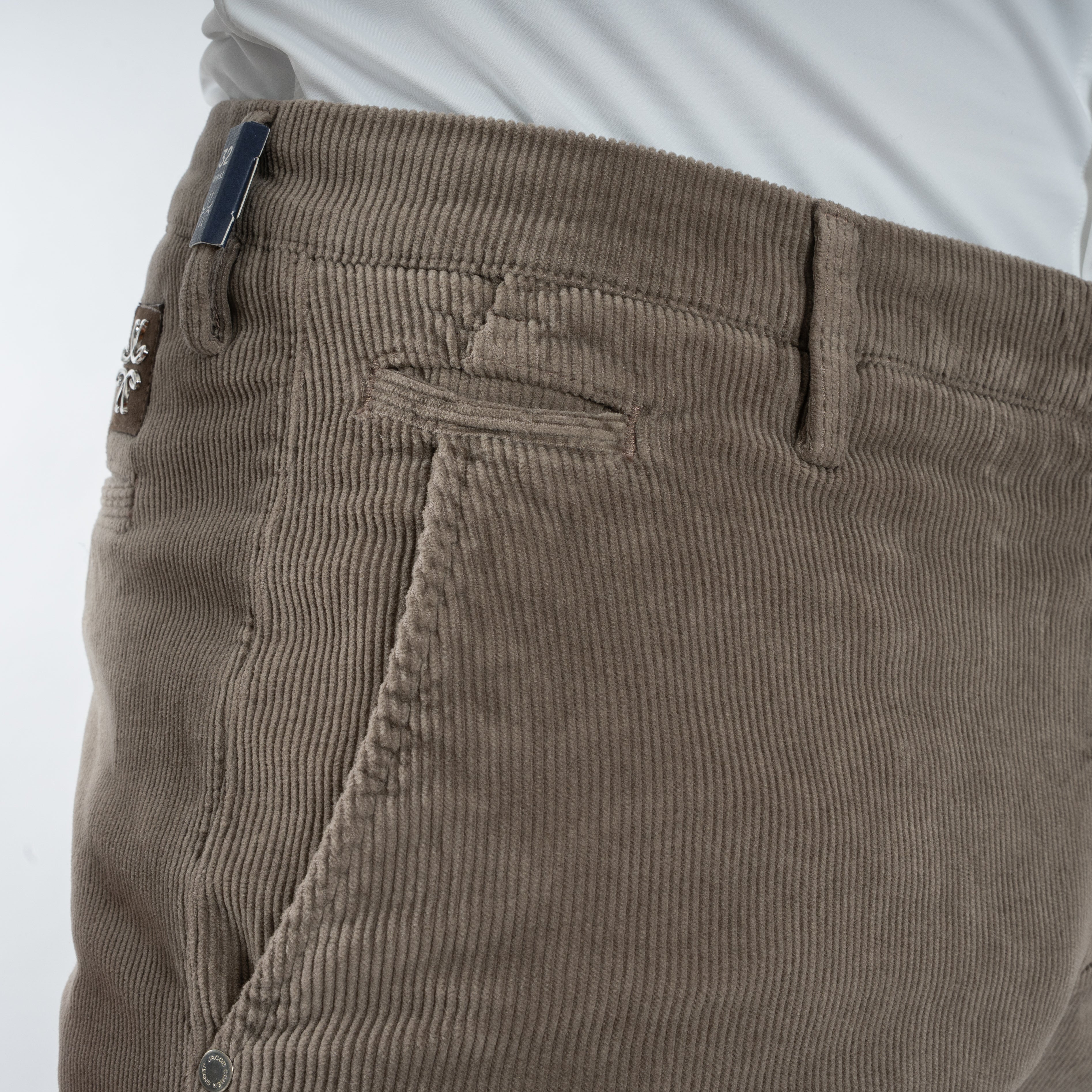 Jacob Cohen Chino Corduroy Taupe | Bobby