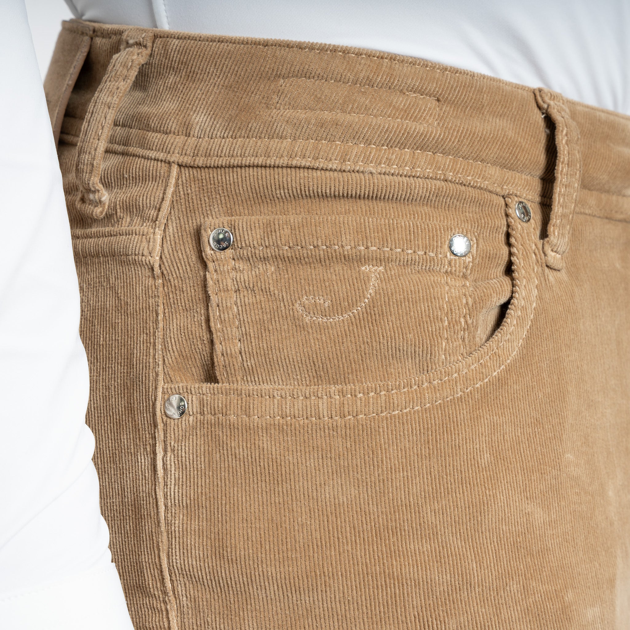 Jacob Cohen Chino Corduroy Camel | Nick Slim