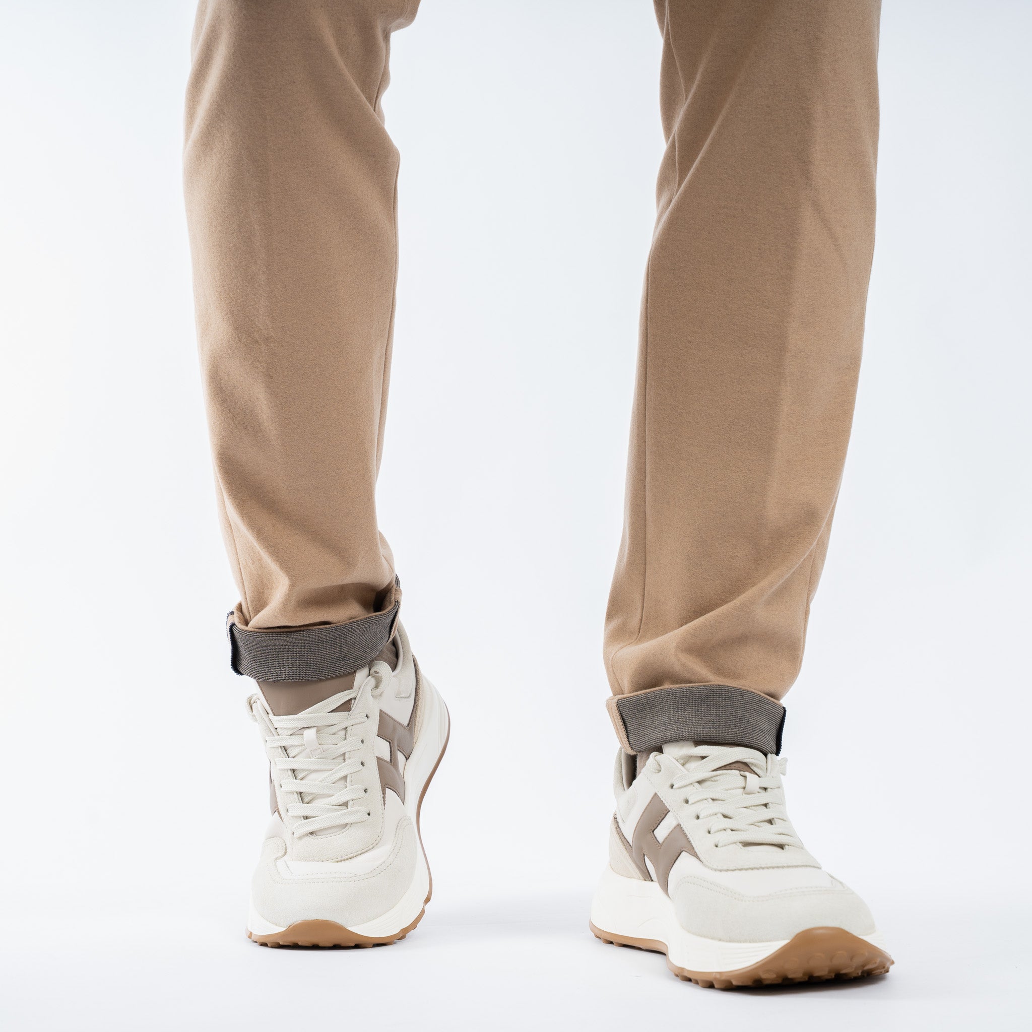 Mason's Chino Flannel Camel | Torino