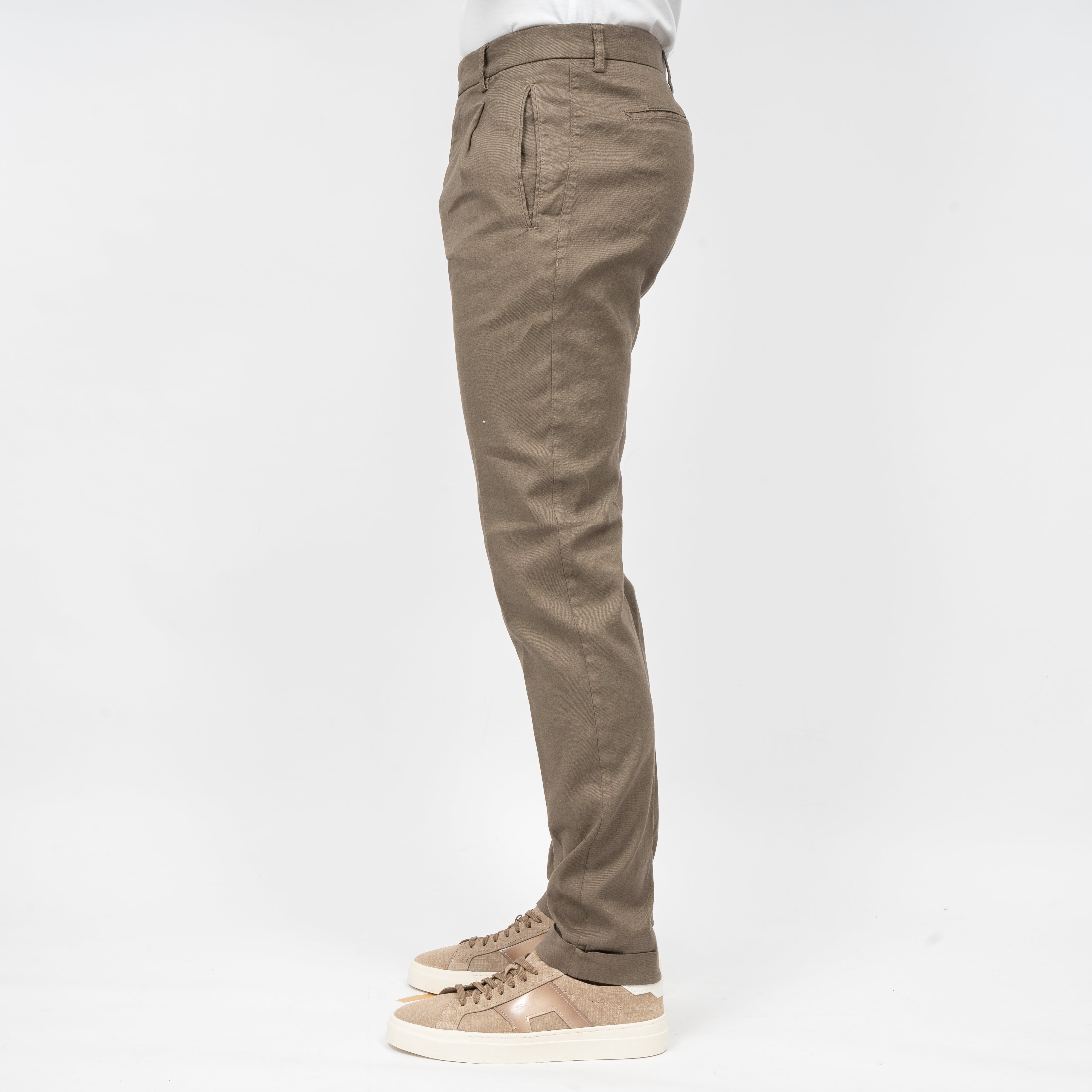 Berwich Chino Lichtbruin | Retrolong-GD OL0621X
