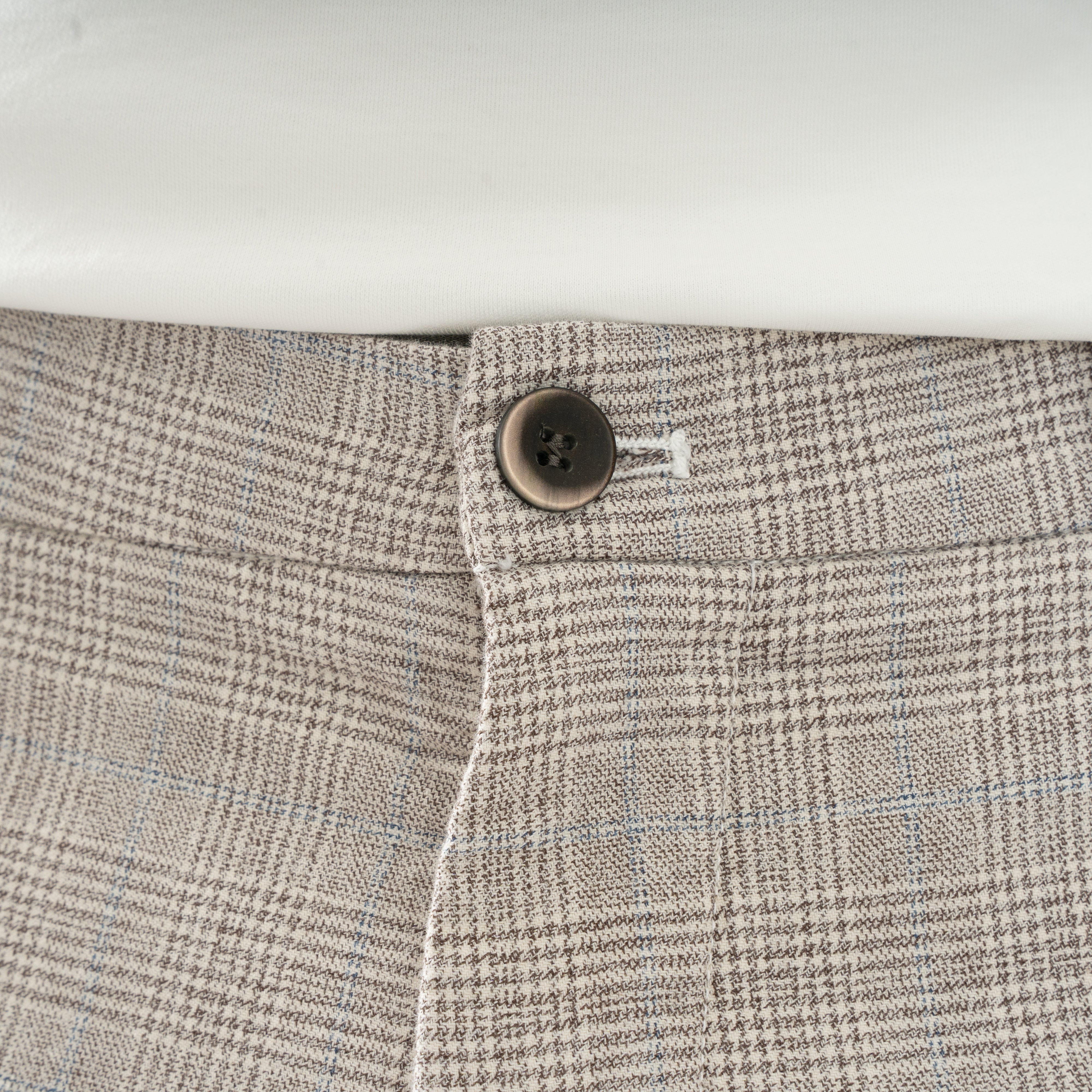 Mason's Chino Grijs/Beige Ruit | Milano