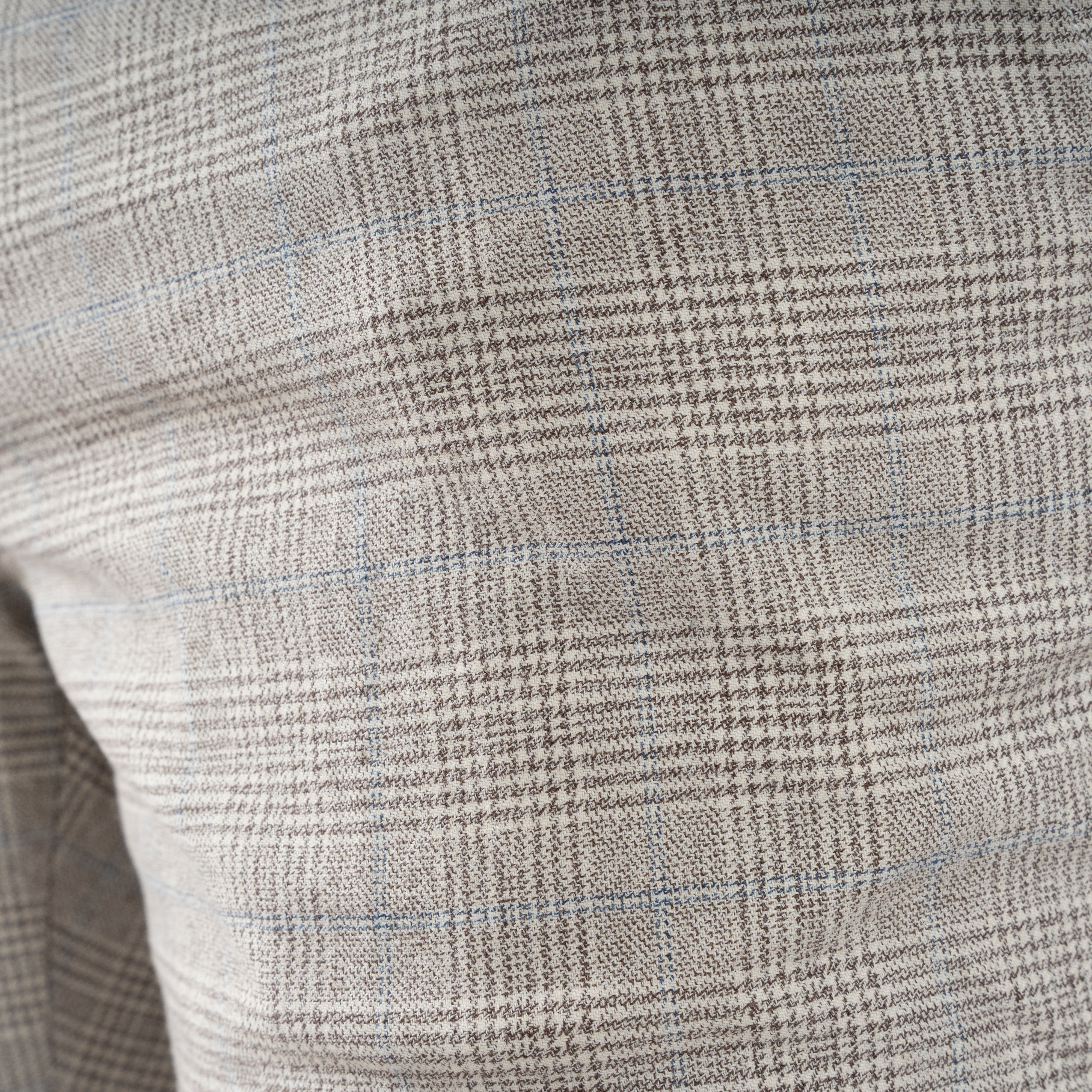 Mason's Chino Grijs/Beige Ruit | Milano