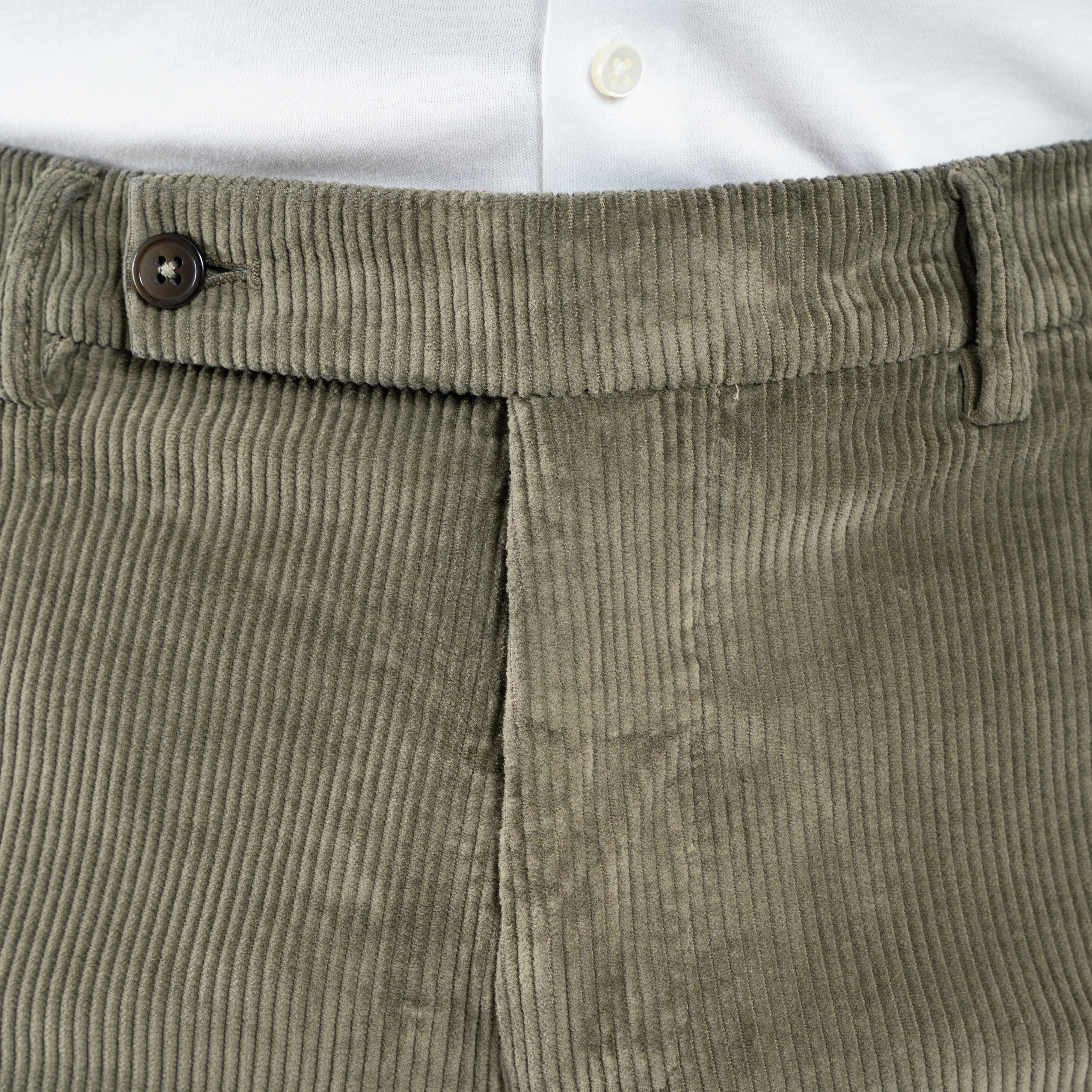 Berwich Chino Corduroy Groen | Morello