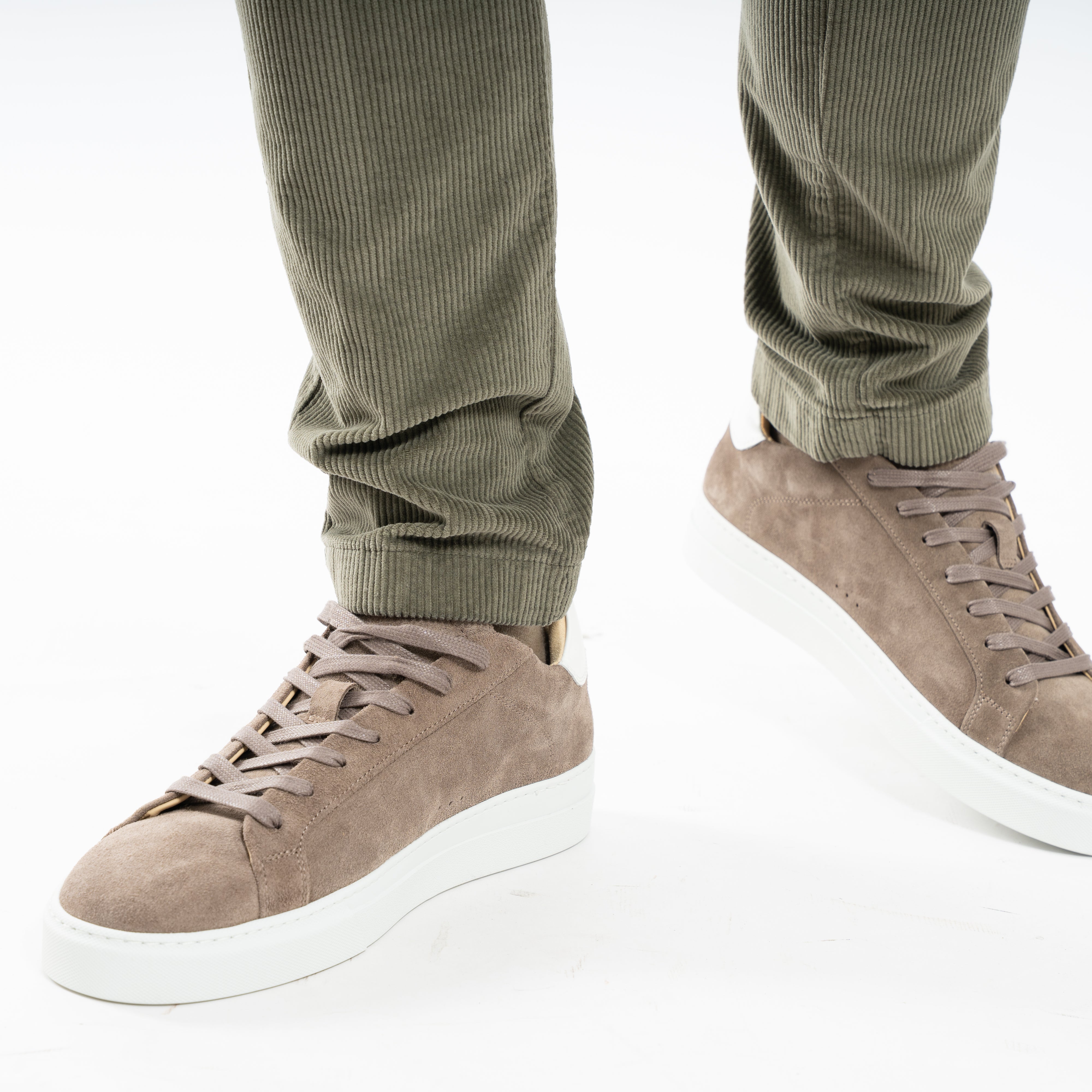 Berwich Chino Corduroy Groen | Morello