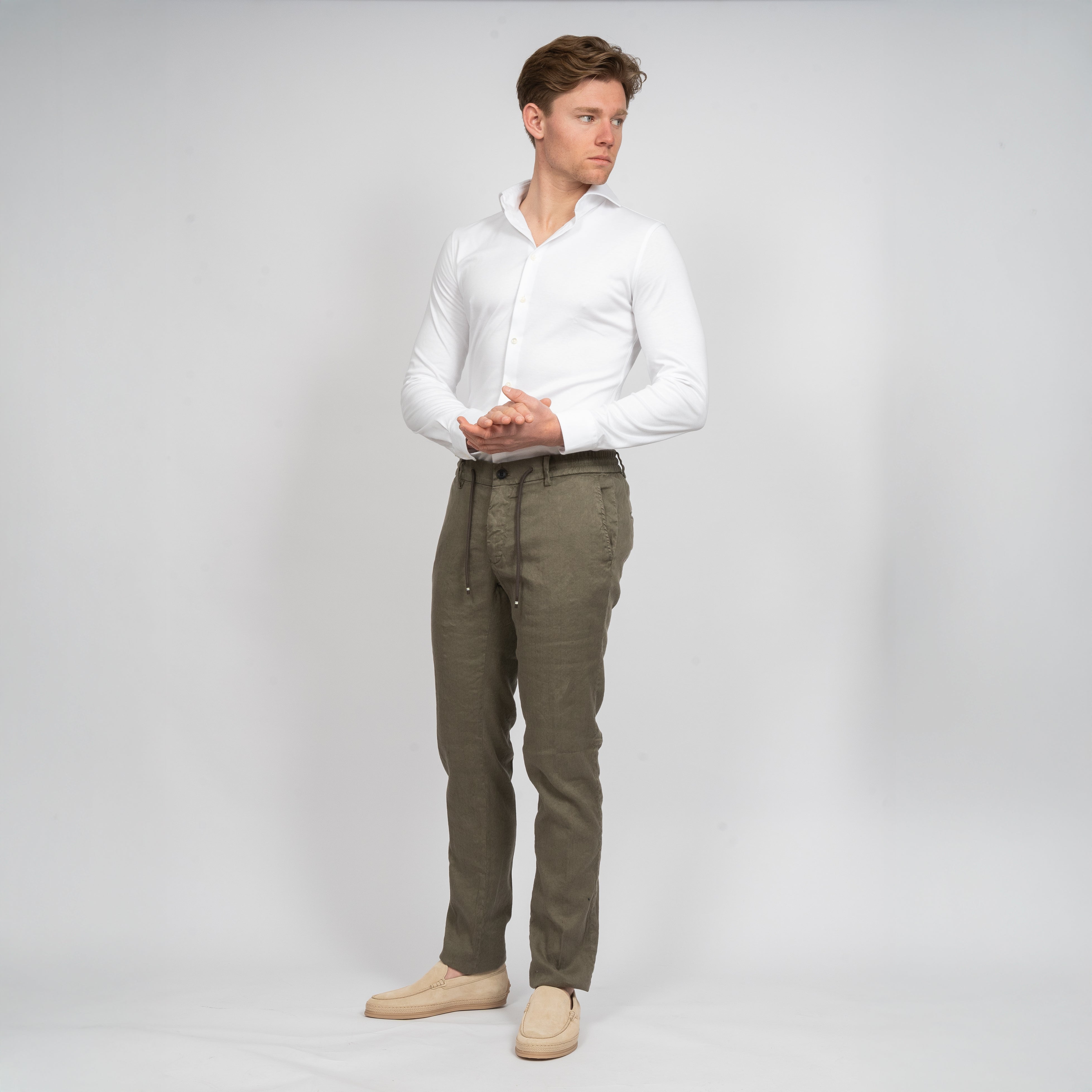 Mason's Chino Donkergroen | Milano Jogger