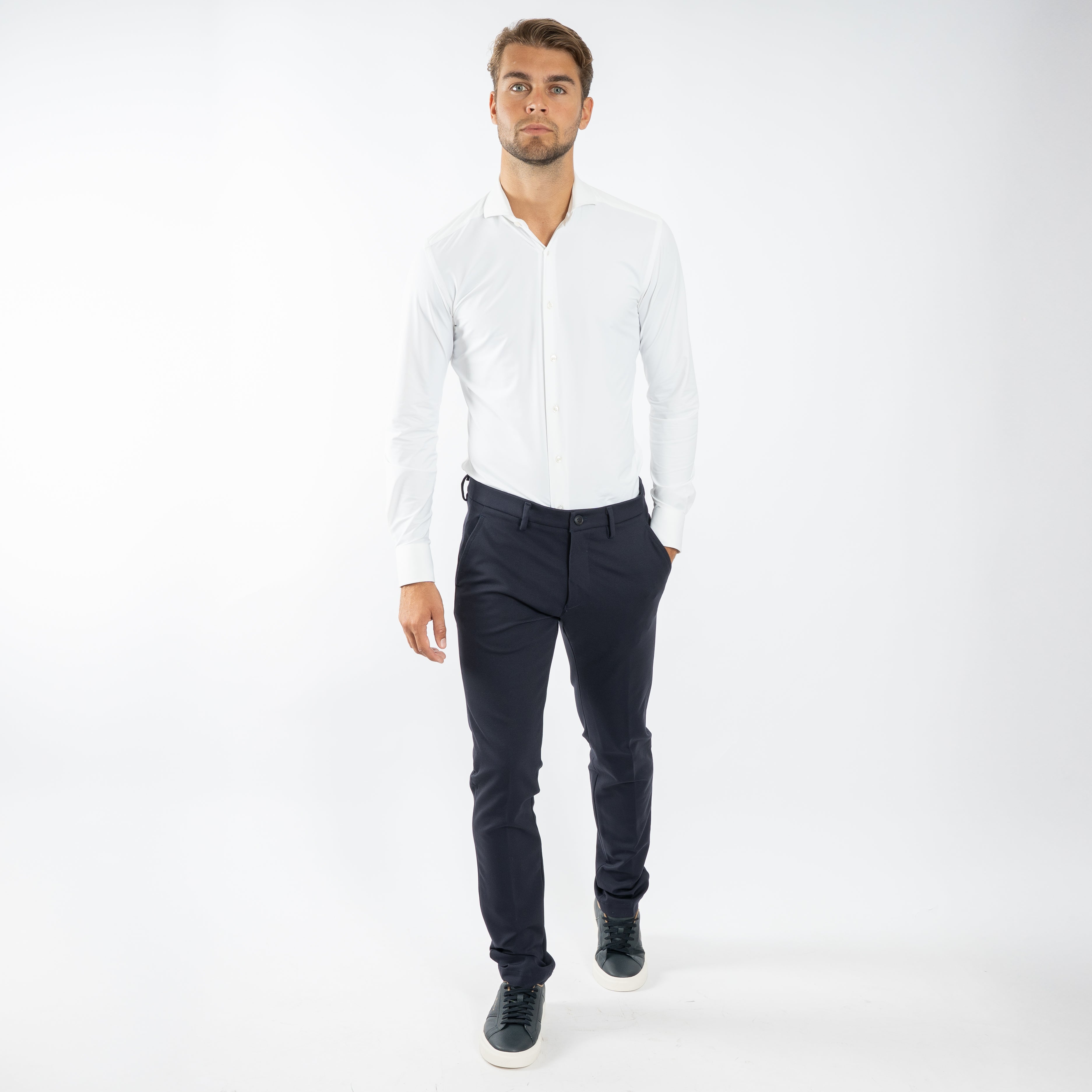 Mason's Chino Donkerblauw | Torino Jog