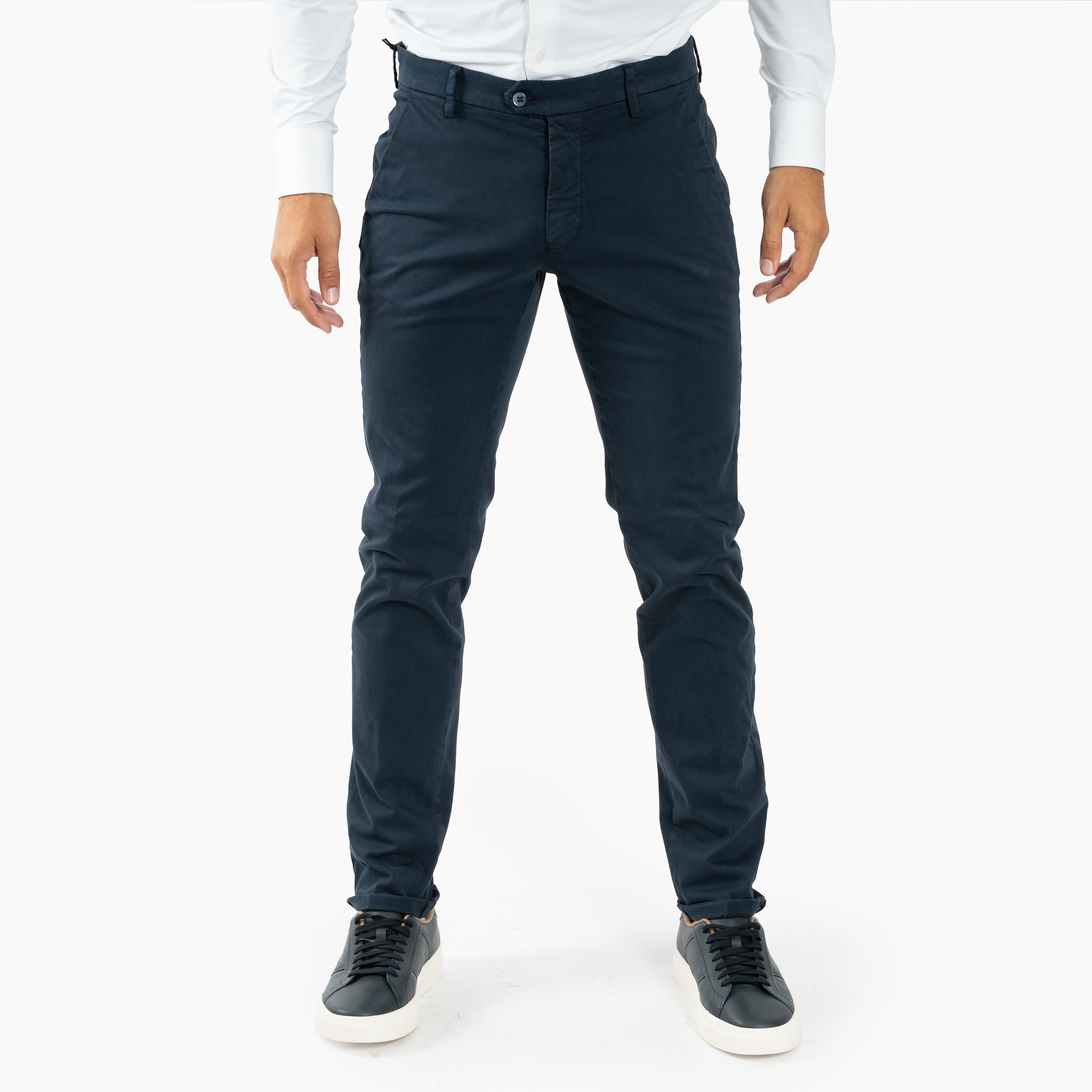 Mason's Chino Donkerblauw | Torino Flex