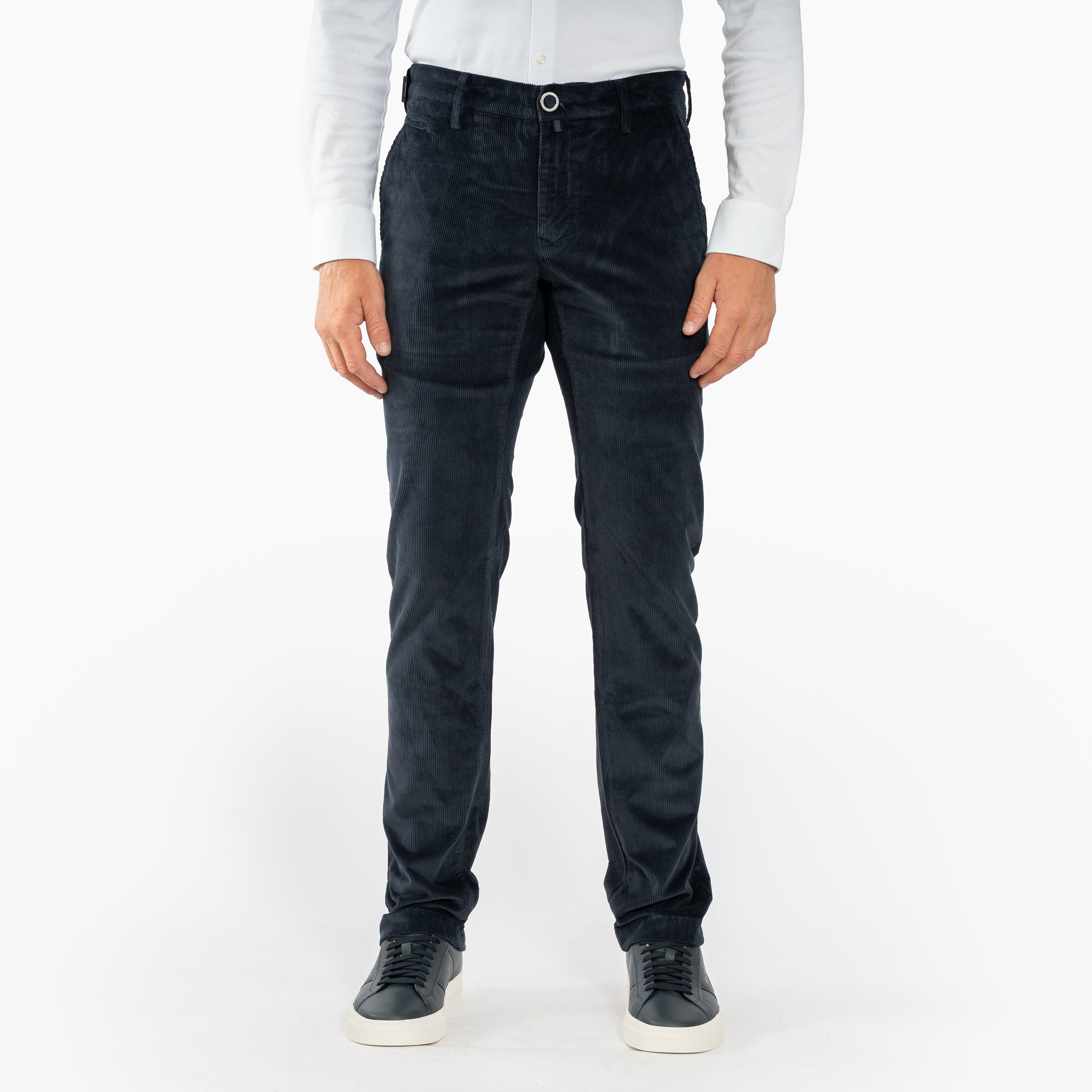 Jacob Cohen Chino Corduroy Donkerblauw | Bobby
