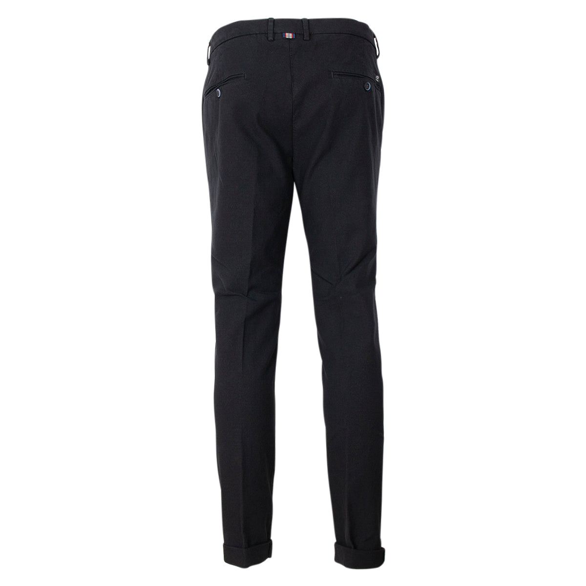 Mason's Chino donkerblauw geruit | Torino