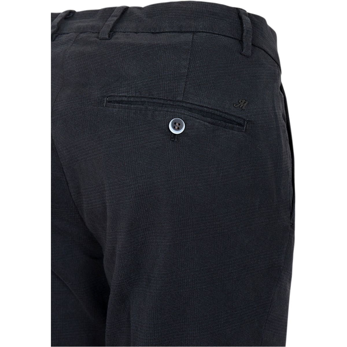 Mason's Pantalon donkerblauw geruit | Milano