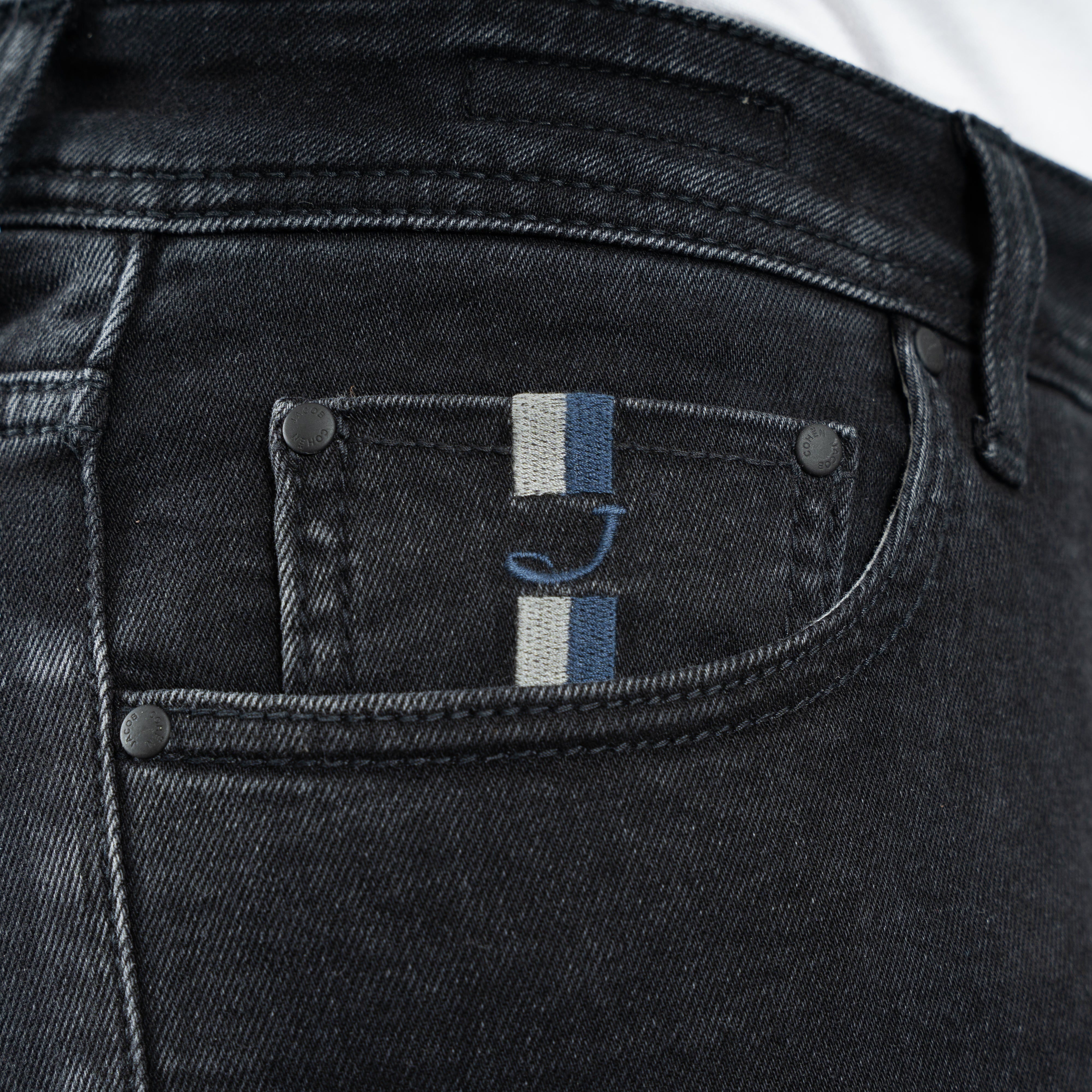 Jacob Cohen Jeans Zwart | Nick Slim